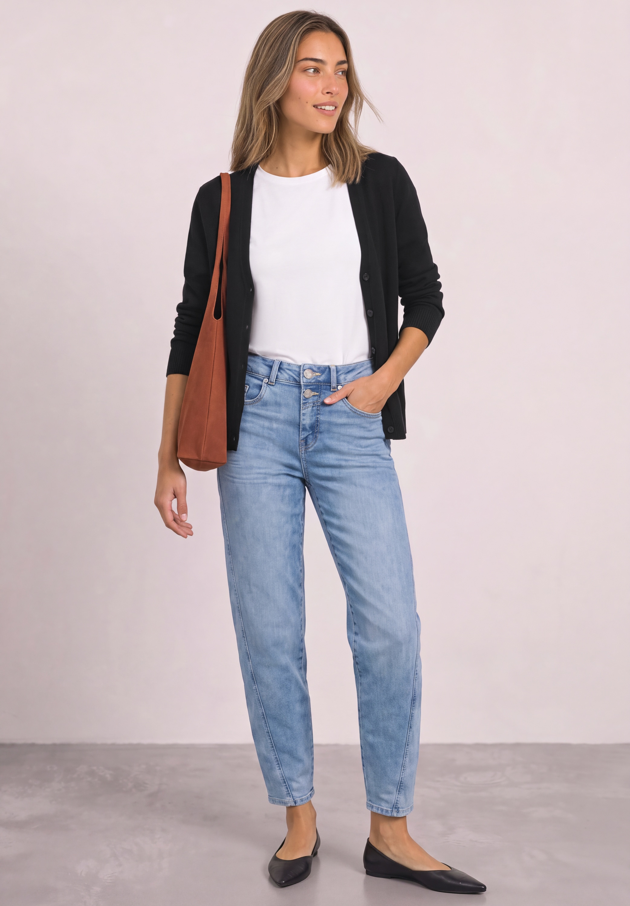 STREET ONE Cardigan mit Knopfleiste