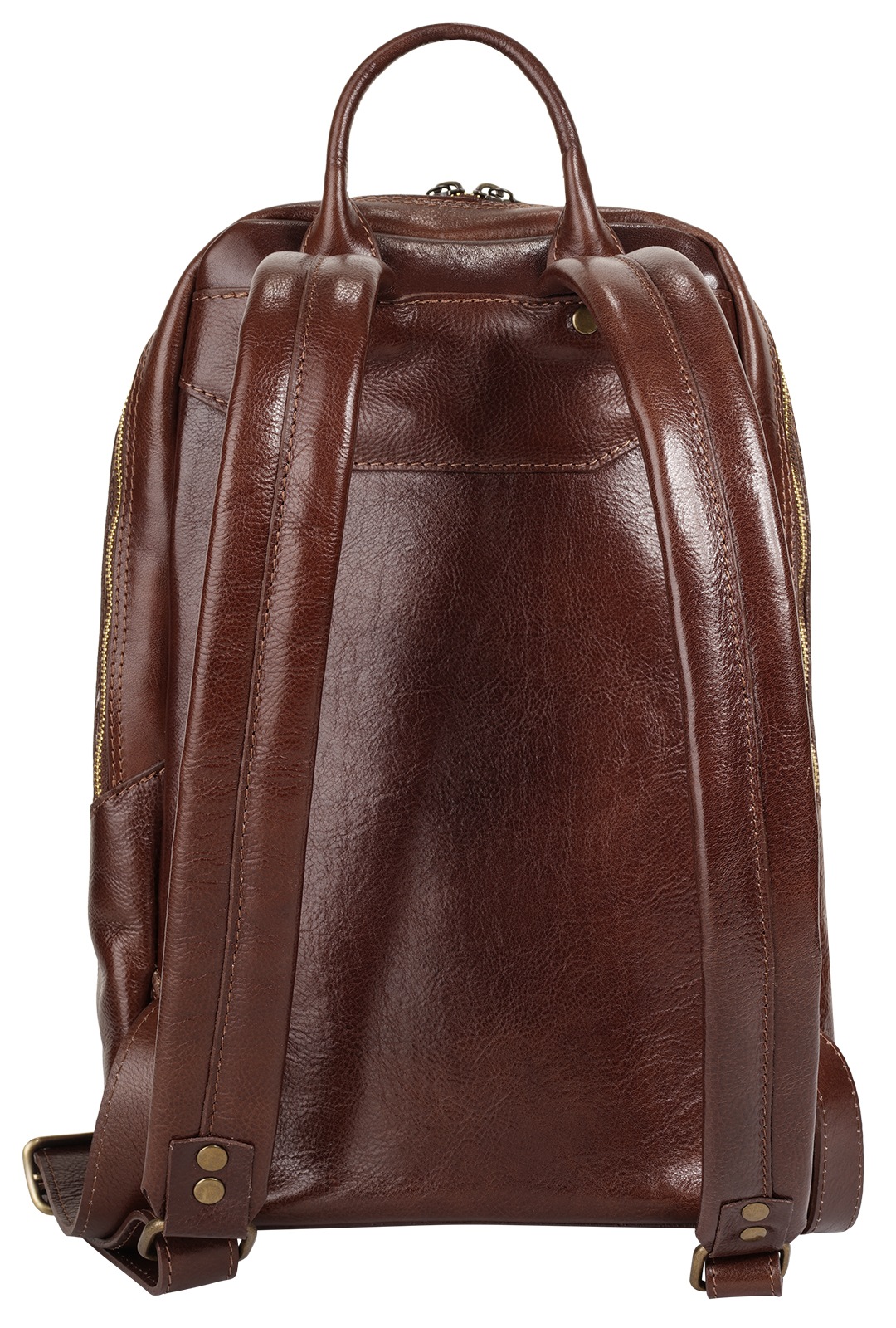 Thumbnail - Piké Cityrucksack, echt Leder, Made in Italy