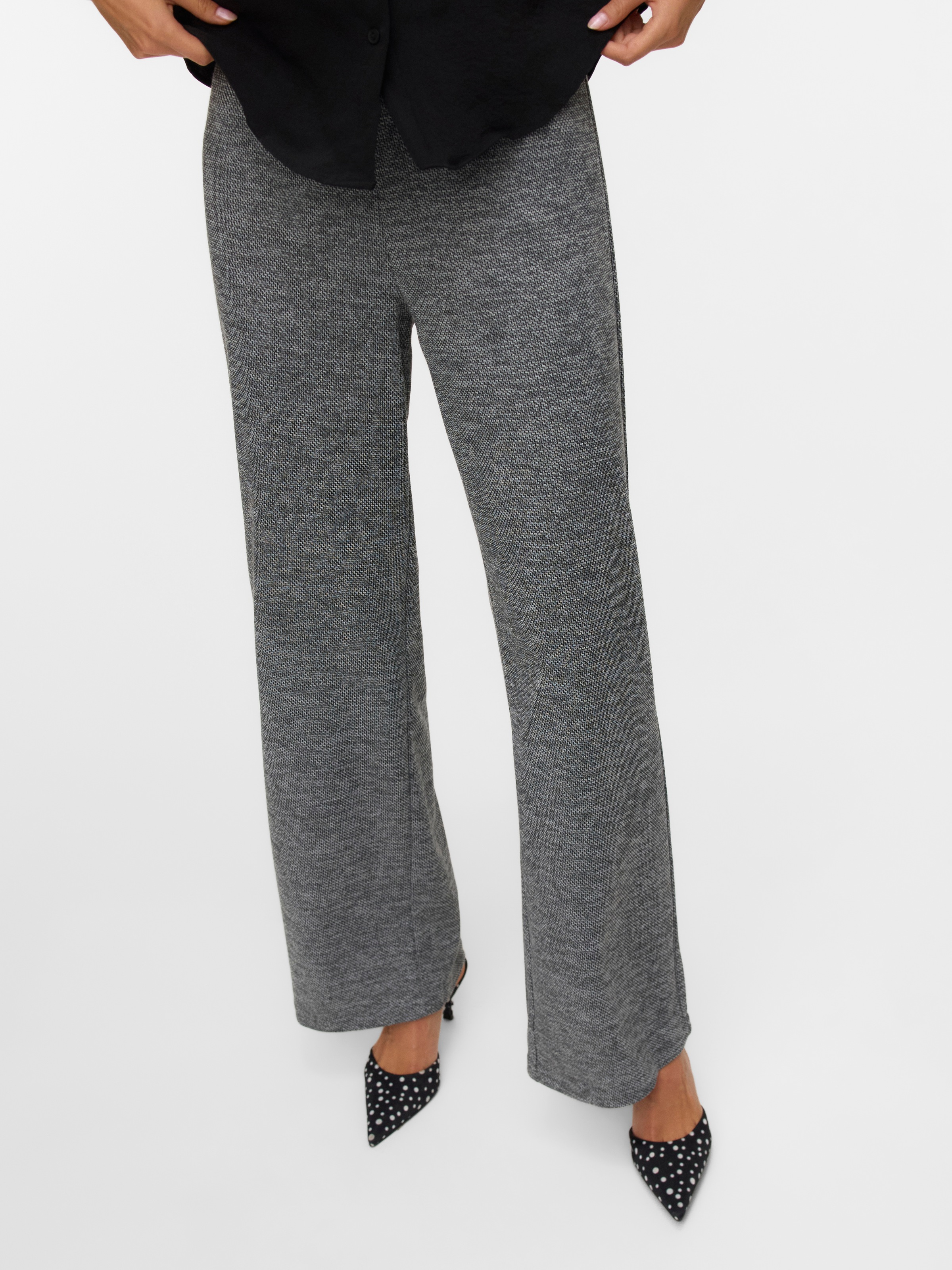 Vero Moda Schlupfhose "VMBERLIN MY MW WIDE PRINT PANT NOOS" günstig online kaufen