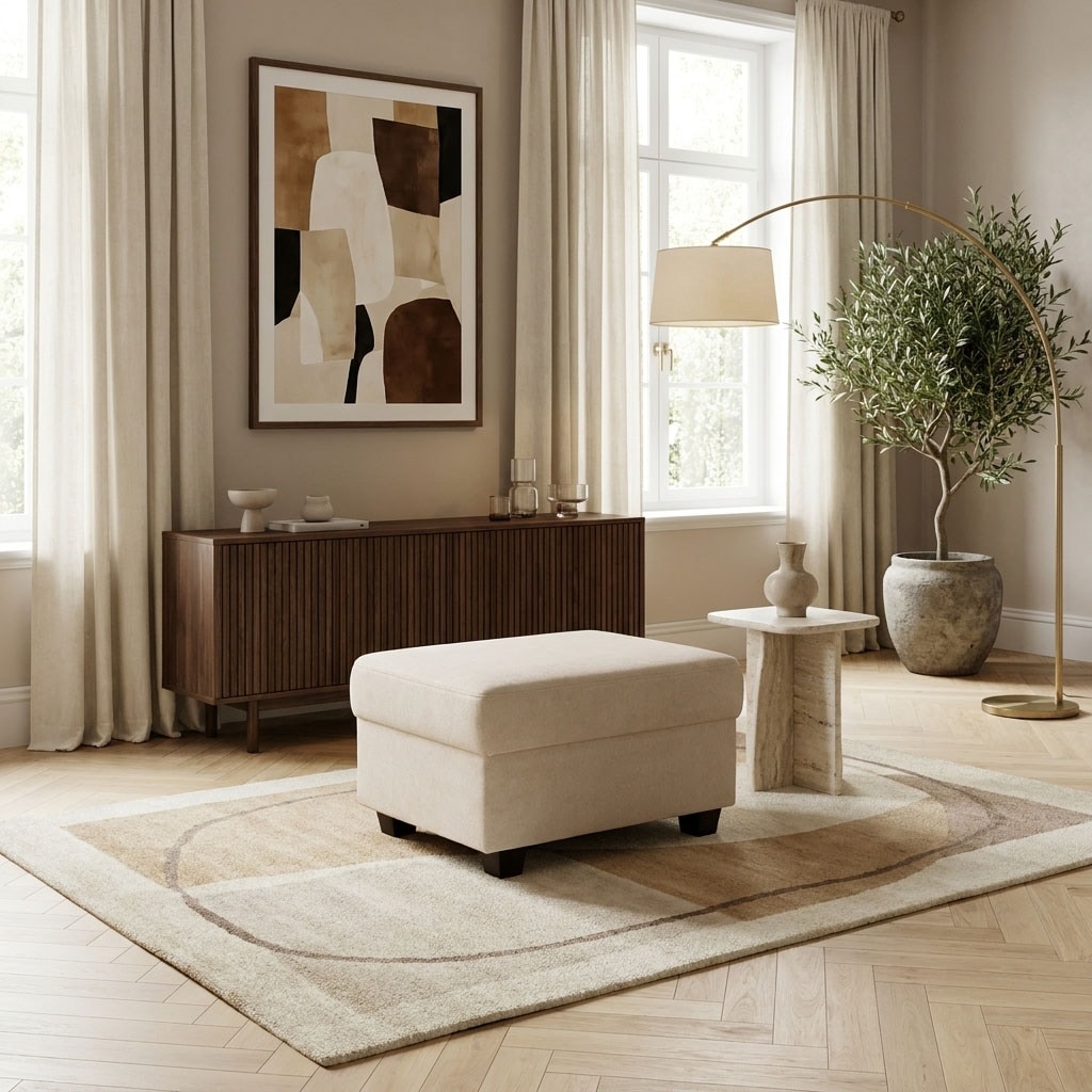 OTTO home Hocker "Faxe" Polsterhocker passend zum Sofa, Breite 67 cm, individuell kombinieren