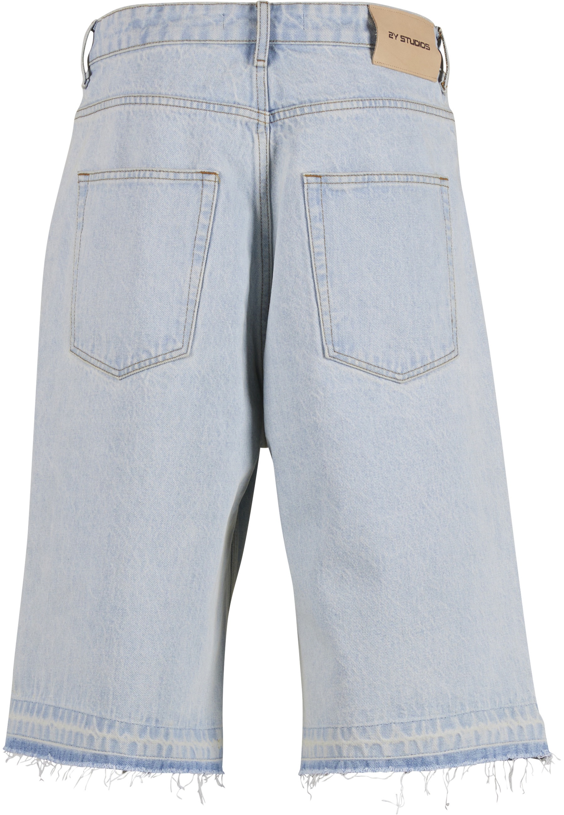 2Y Studios Jeansshorts "2Y Studios Joran Open Hem Baggy Shorts" günstig online kaufen