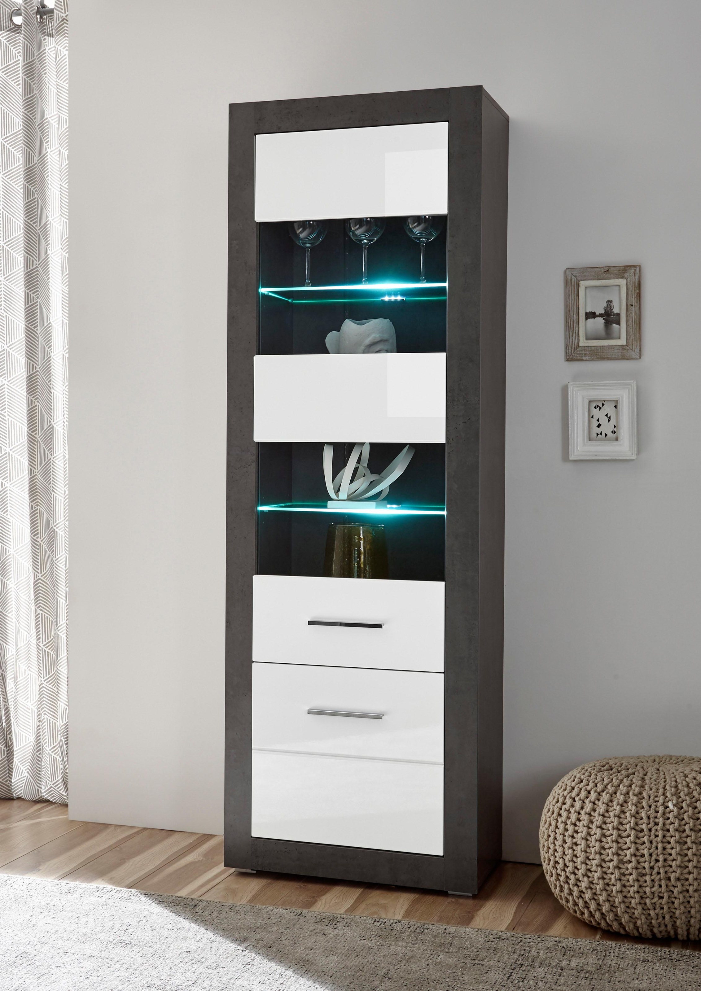 Home affaire Vitrine "Etero" Höhe 198 cm günstig online kaufen