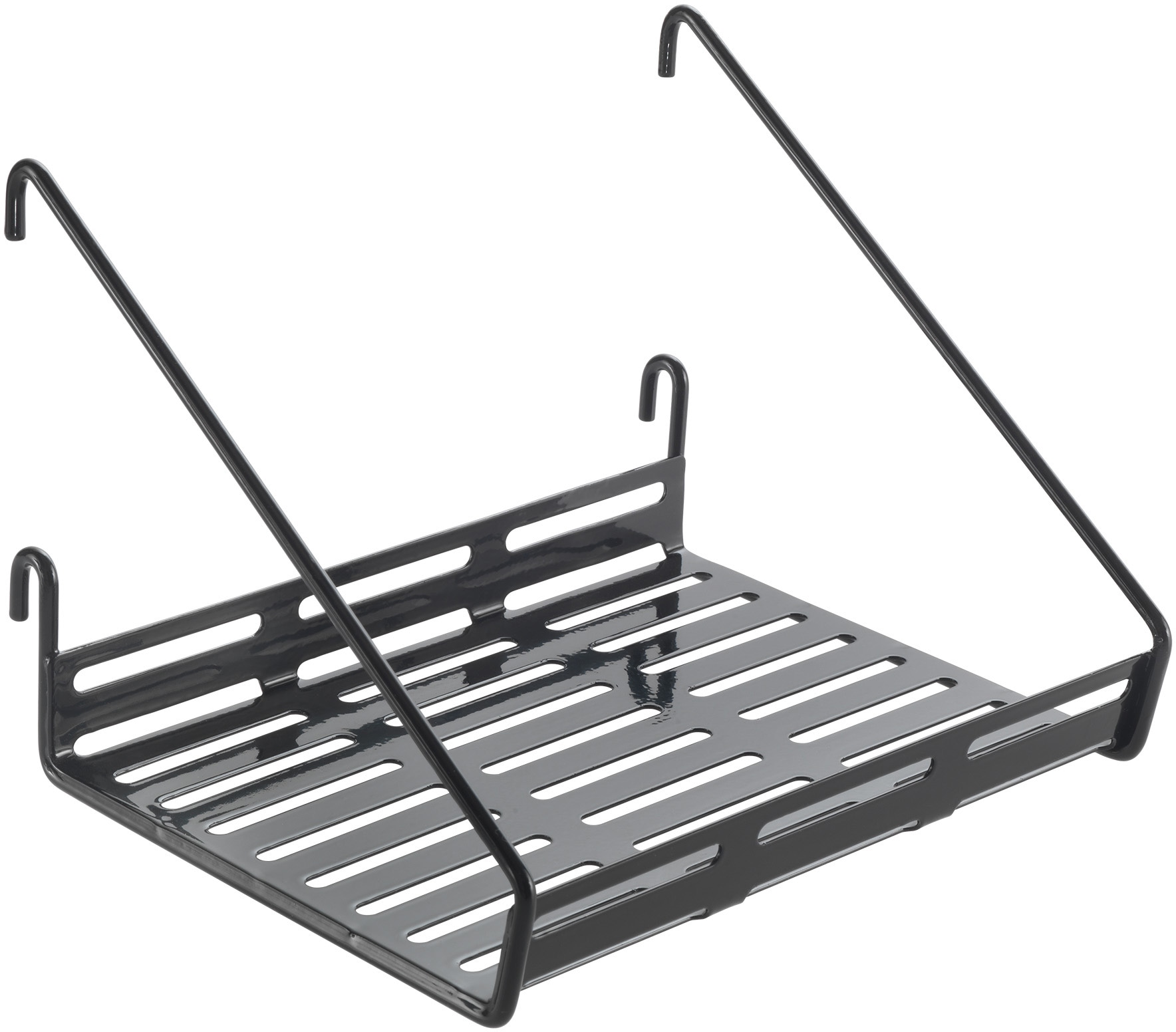 METALTEX Ablageelement "Mural line", B/H/T: 18cm x 15cm x 12cm, schwarz, Regale