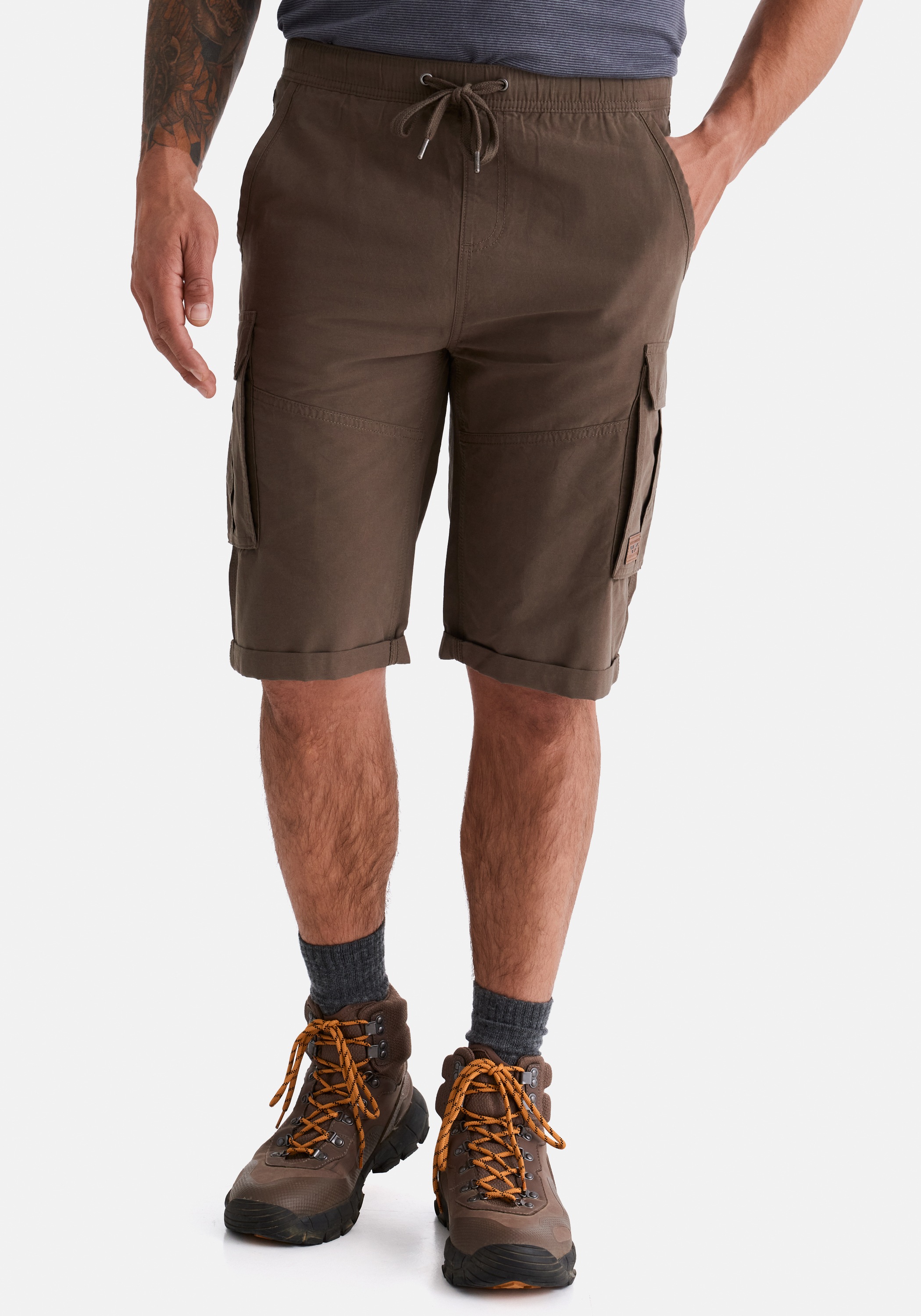 HERO by John Medoox Bermudas "HAMILTON Cargo Longbermuda" Bermuda Casual Funktionsqualität für Herren