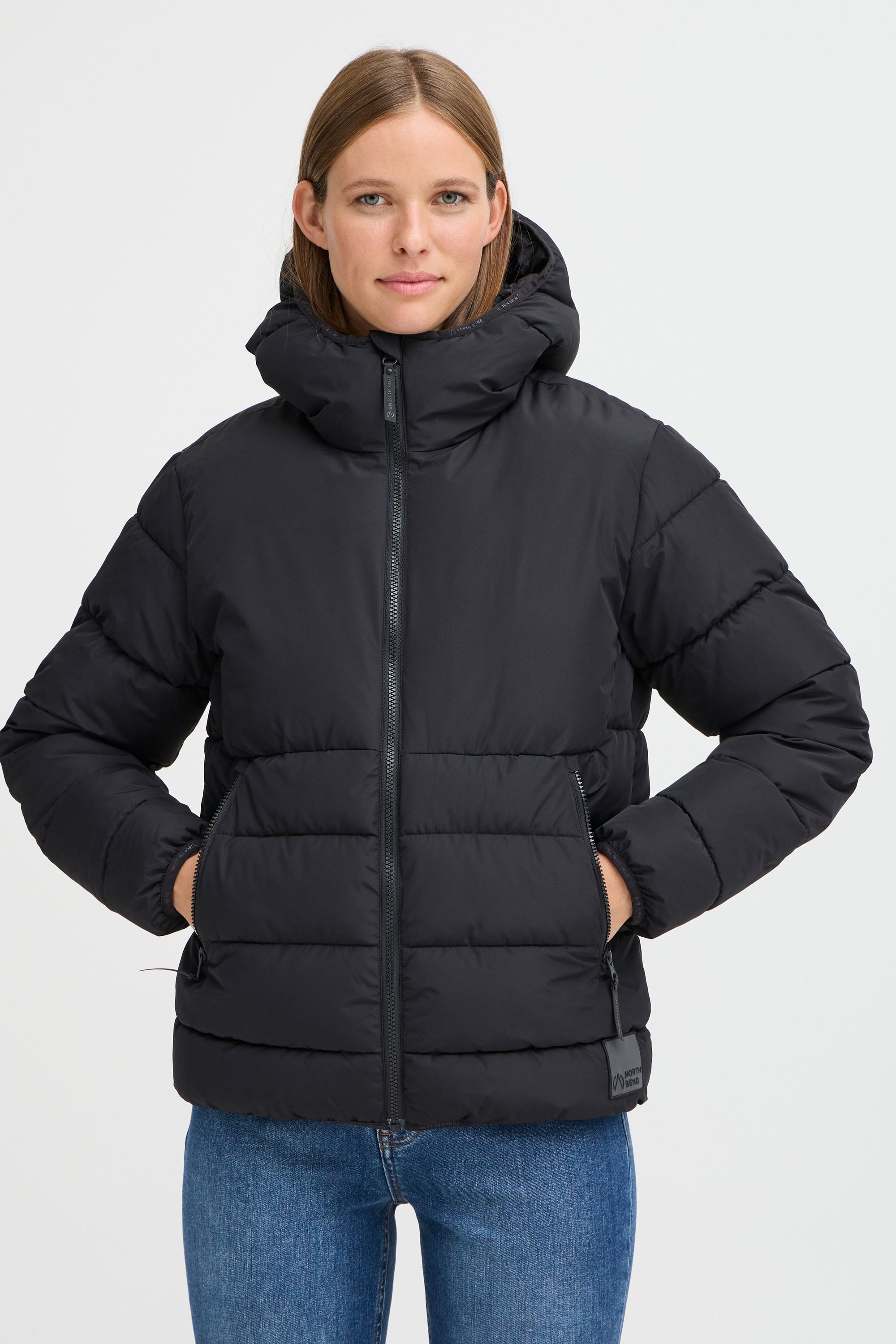 North Bend Steppjacke »Steppjacke NBSarena W«, mit Kapuze