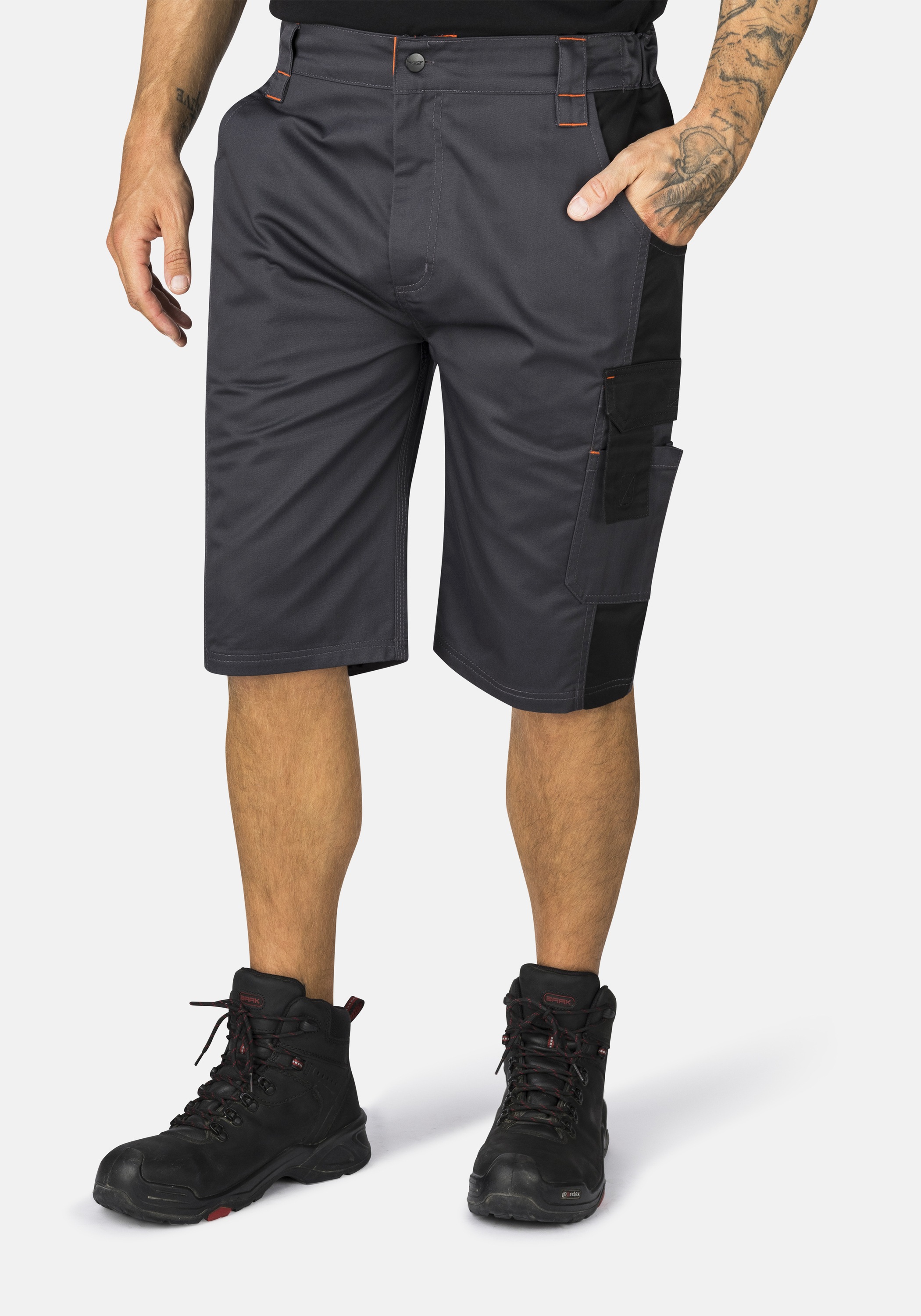 HERO by John Medoox Arbeitshose "AKRON Workwear Arbeits- 3/4-Hose" Arbeits- 3/4-Hose Funktionsqualitätfür Herren