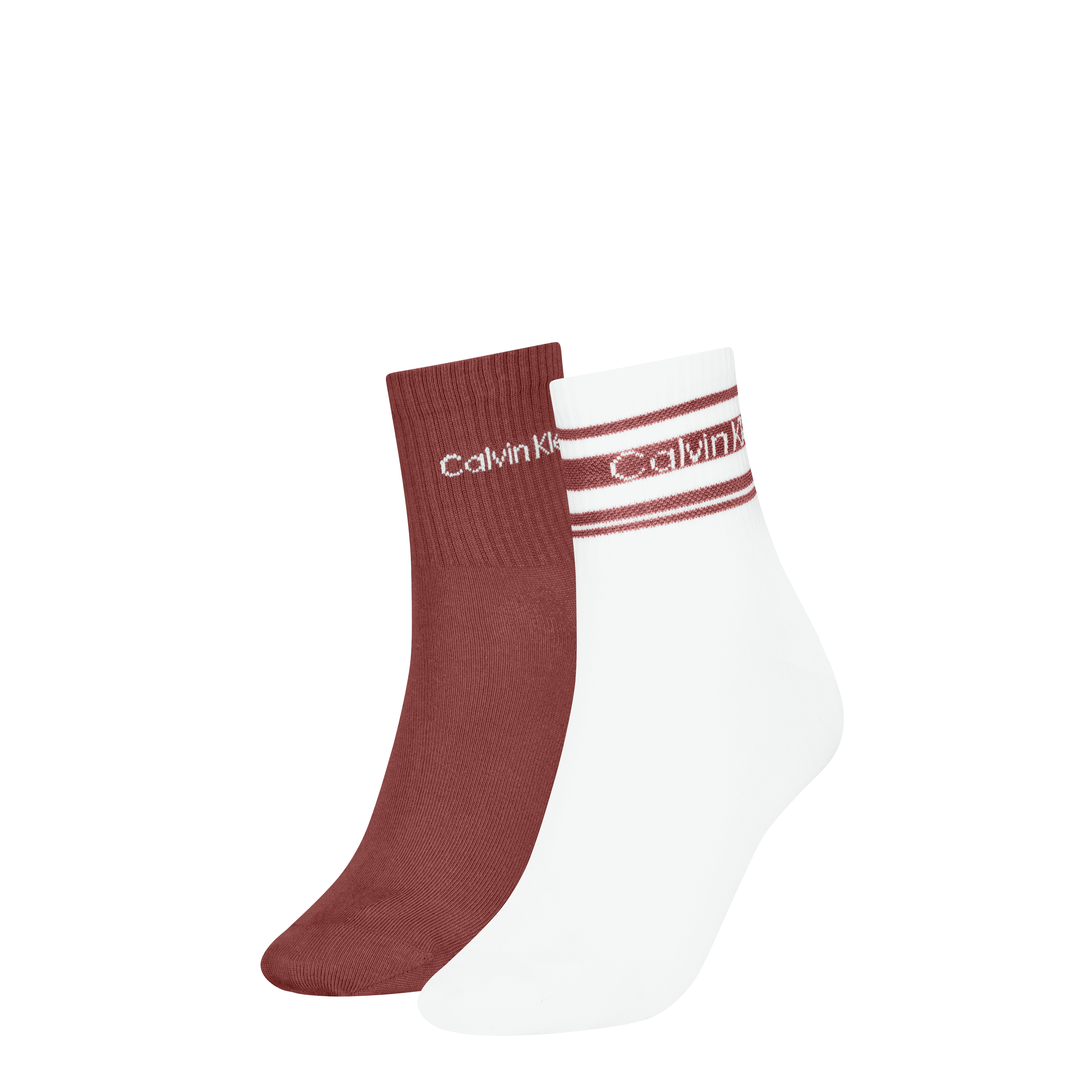 Calvin Klein Kurzsocken "CK WOMEN SHORT SOCK 2P SPORT STRIPE" 2 Paar