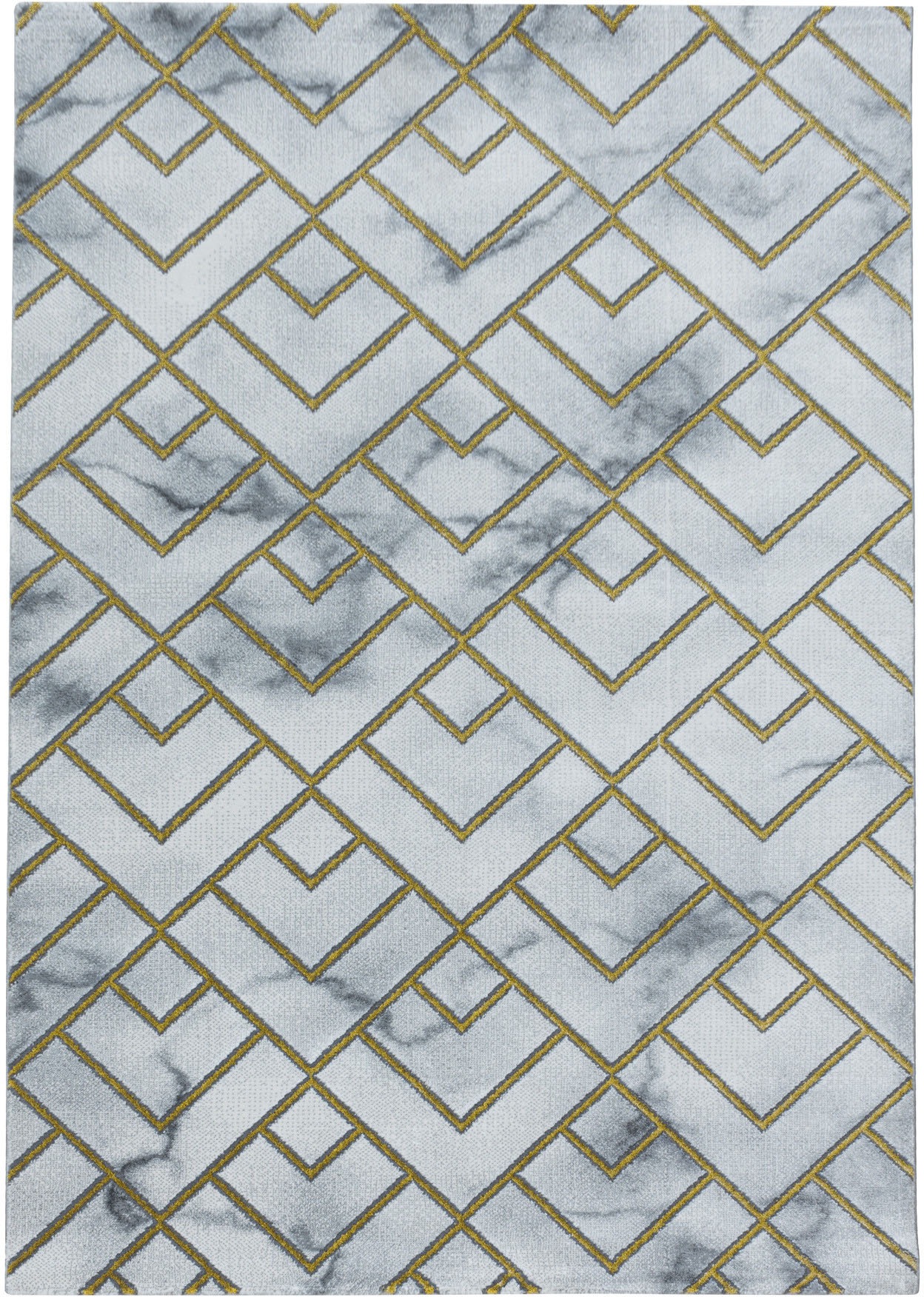Ayyildiz Teppiche Teppich »NAXOS 3813«, rechteckig, 12 mm Höhe, Läufer, Wohnzimmer