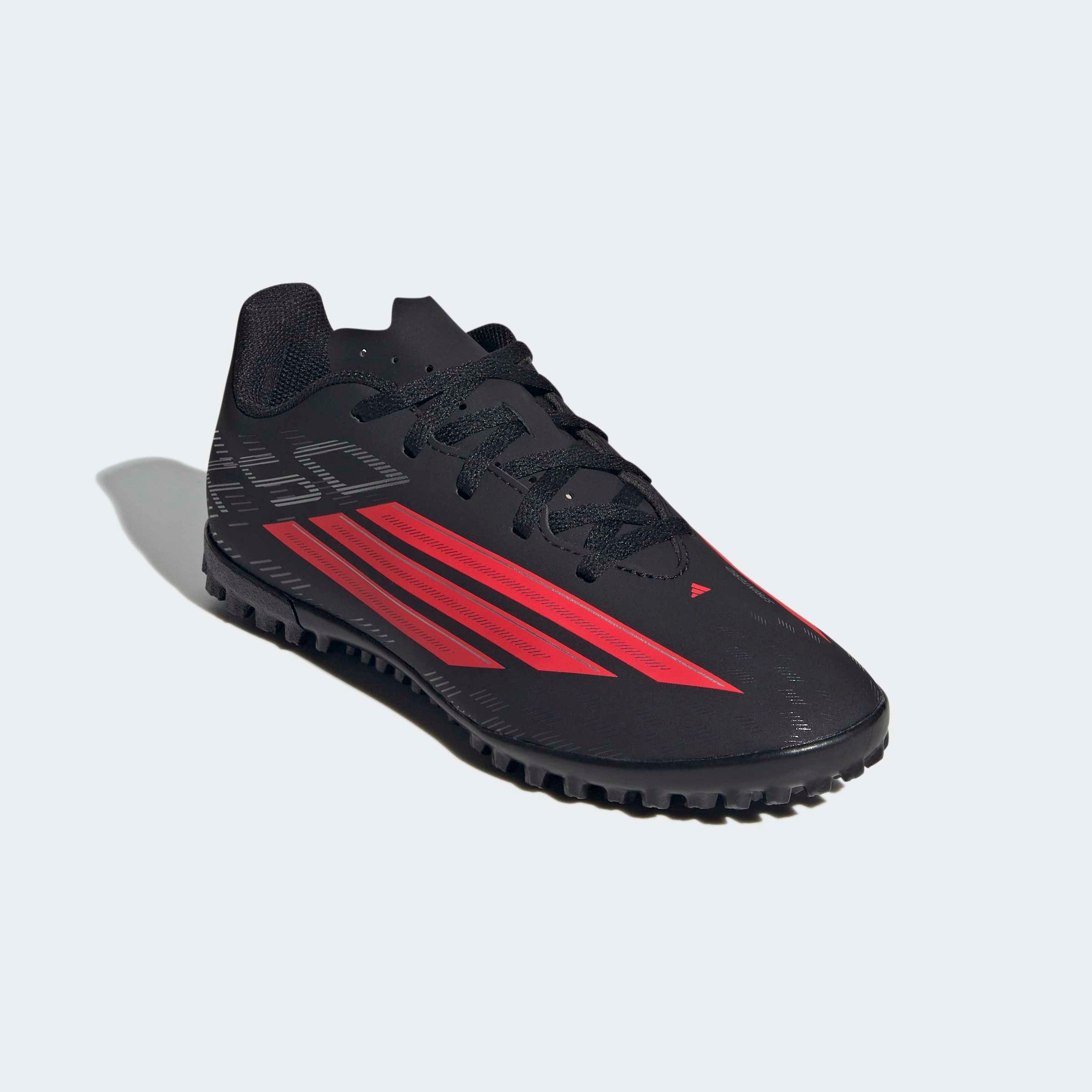Adidas Chaussures De Football Junior F50 Club Tf Core Black / Lucid Red / Core Black EU 33 Garçons,Filles