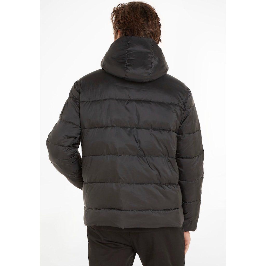 Calvin Klein Jeans Steppjacke »TRIM LW PADDED JACKET«, mit Kapuze