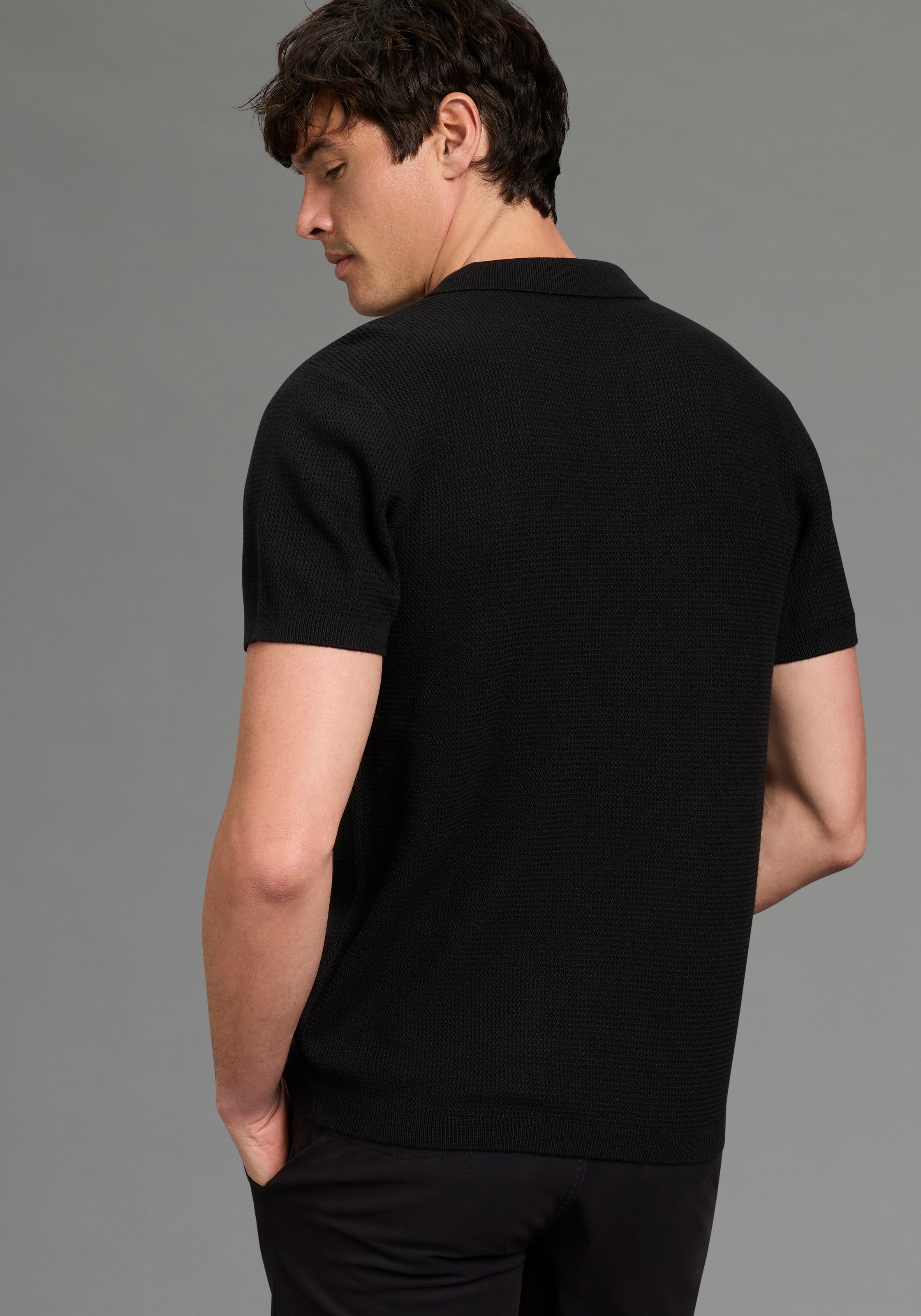 Bruno Banani Polokragenpullover "Strickpolo" günstig online kaufen