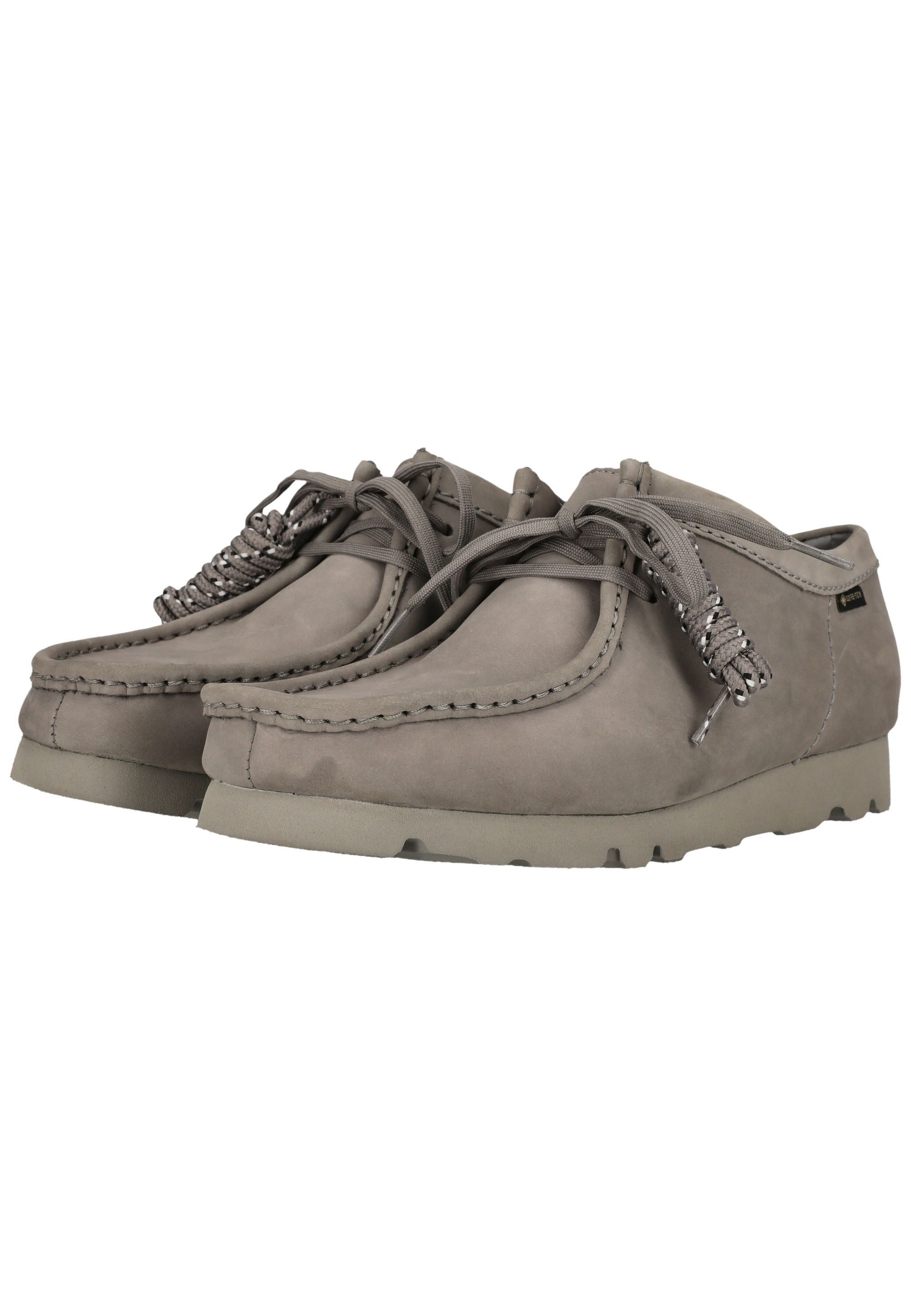 Clarks Wallabee GTX Nubuck Shoes Gray 41 3