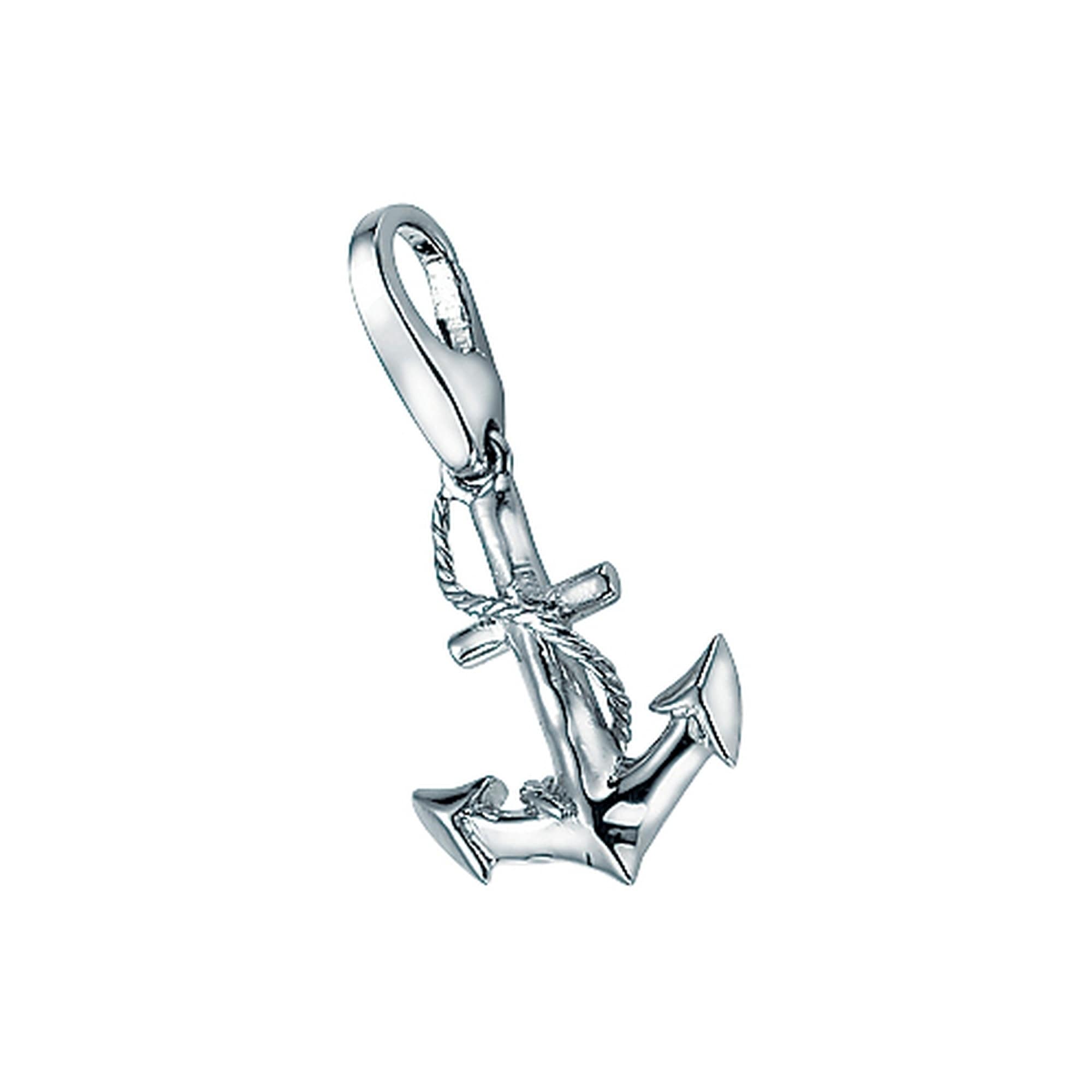 Charm Anker »Anker mit Seil, Silber 925«