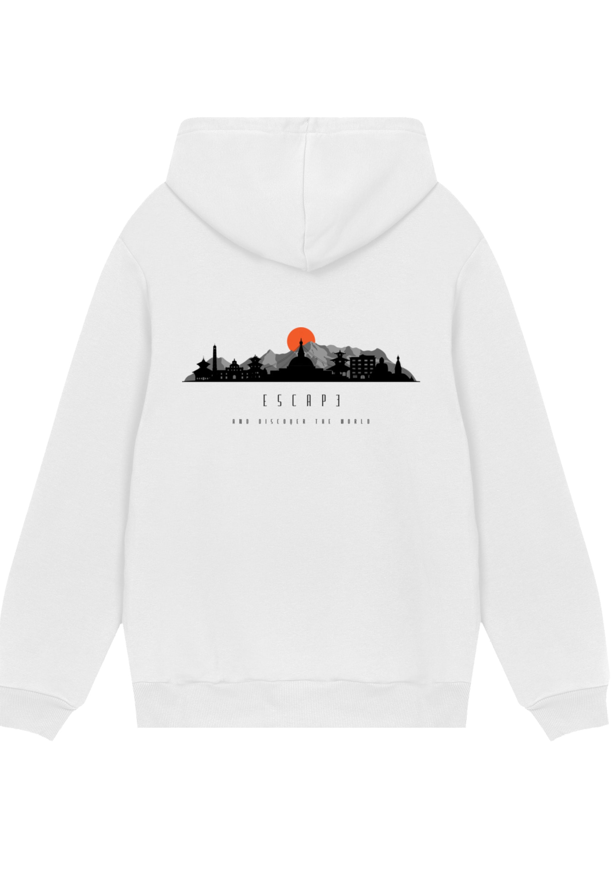 F4NT4STIC Kapuzenpullover »Escape Discover the World Asian Town«, Premium Qualität, ESCAPE Collection