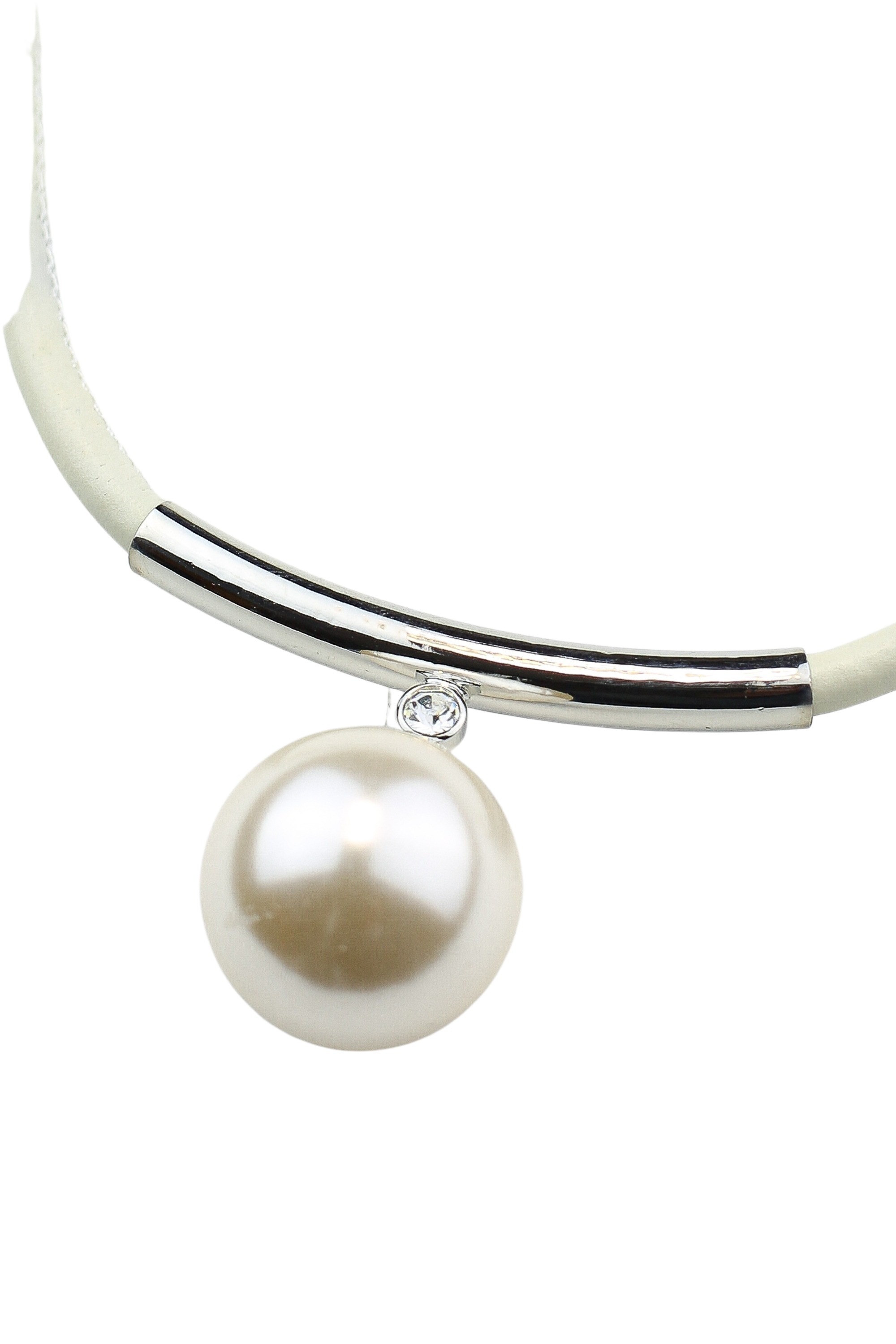 Thumbnail - COLLEZIONE ALESSANDRO Kette mit Anhänger "Bozen" mit großer Kunststoffperle