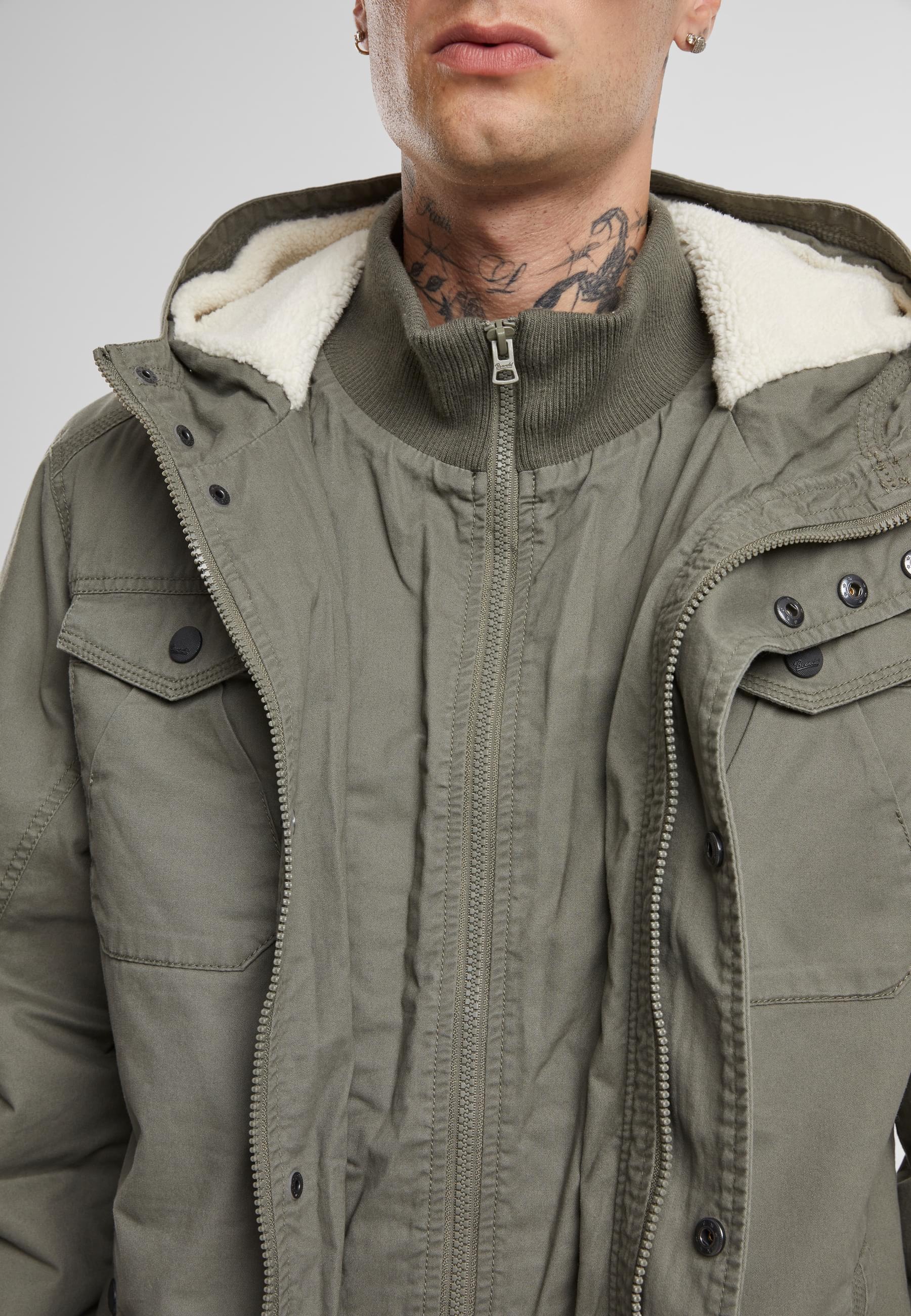 Brandit Winterjacke »Brandit Brandit Men Meadow Jacket«, (1 St.), mit Kapuze
