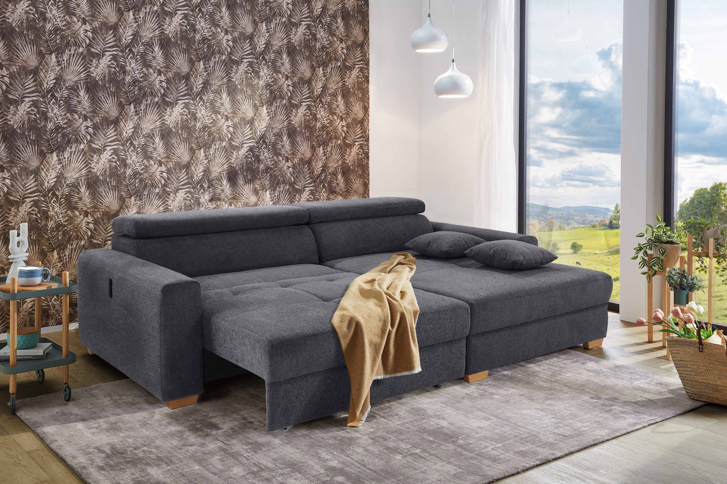 Jockenhöfer Gruppe Ecksofa "Slider, L-Form, 140kg Belastbarkeit je Sitzplat günstig online kaufen