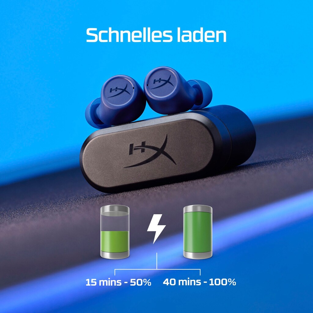 HyperX In-Ear-Kopfhörer »Cirro Buds Pro«, Bluetooth, Rauschunterdrückung-True Wireless