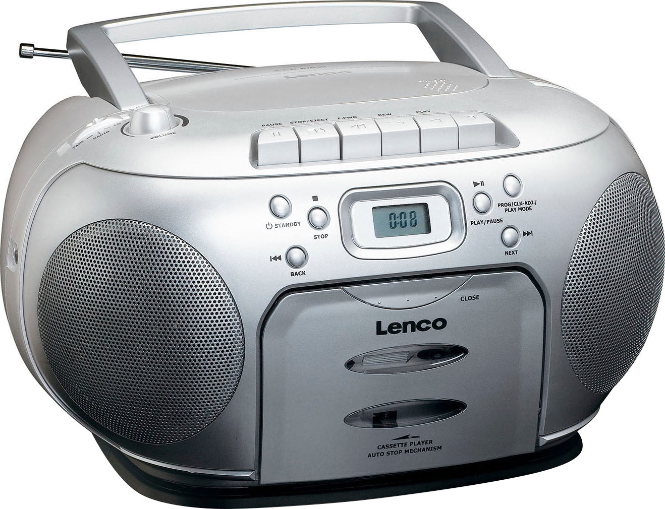 Lenco CD-Radiorecorder »SCD-420SI«, (FM-Tuner)