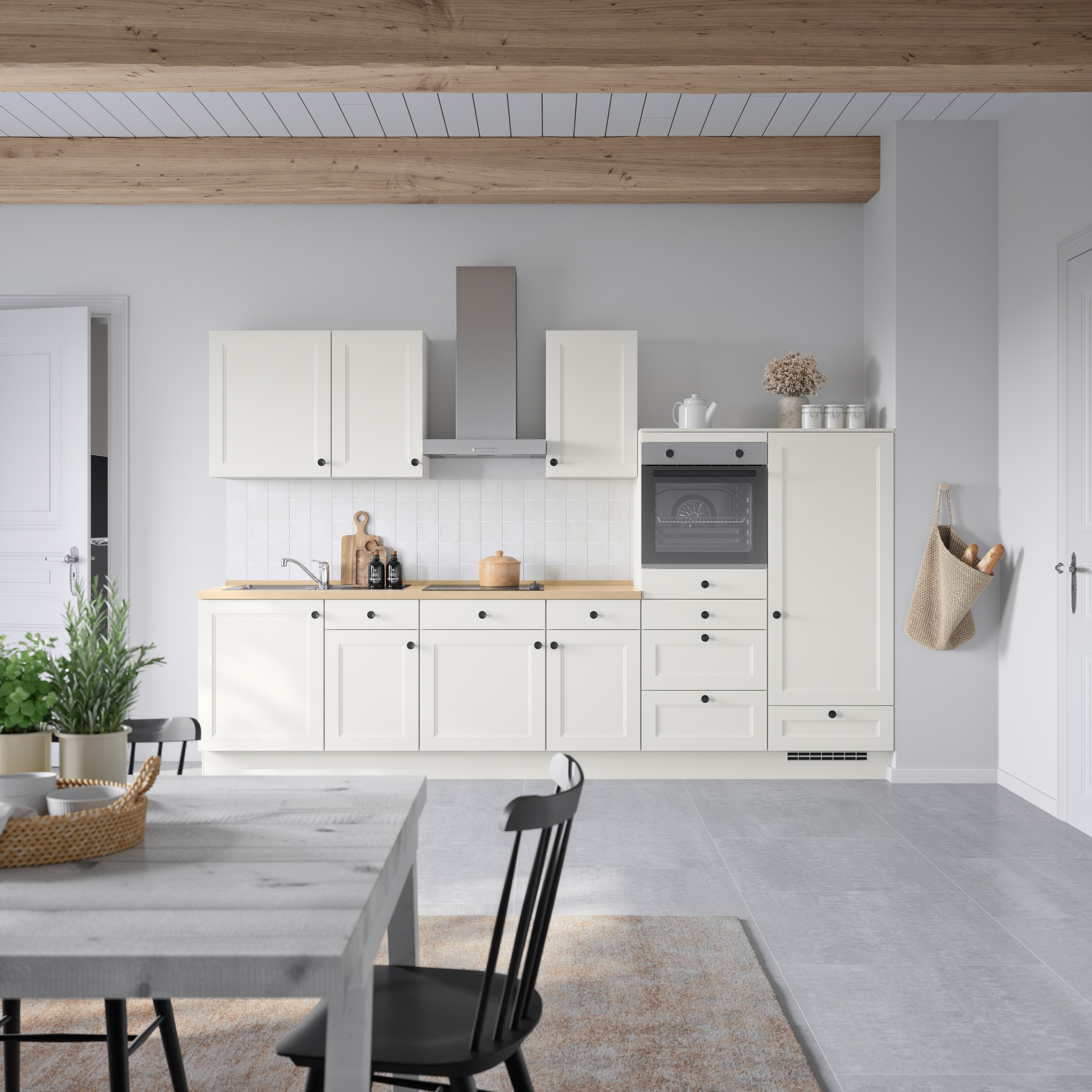 nobilia® Küchenzeile »"Cascada I"«, vormontiert, Ausrichtung wählbar, Breite 330 cm, wahlw. mit E-Geräten
