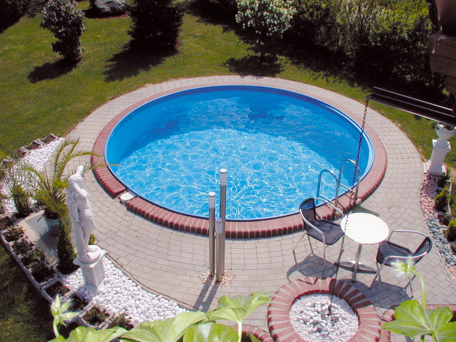 my POOL BWT Rundpool »PREMIUM«, (Komplett-Set, 10 tlg.), Tiefe 1,35 m, in versch, Größen erhältlich