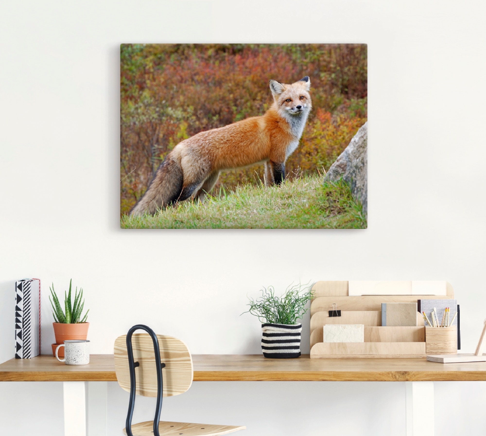 Artland Wandbild »Fuchs I«, Wildtiere, (1 St.), als Leinwandbild, Poster in verschied. Größen