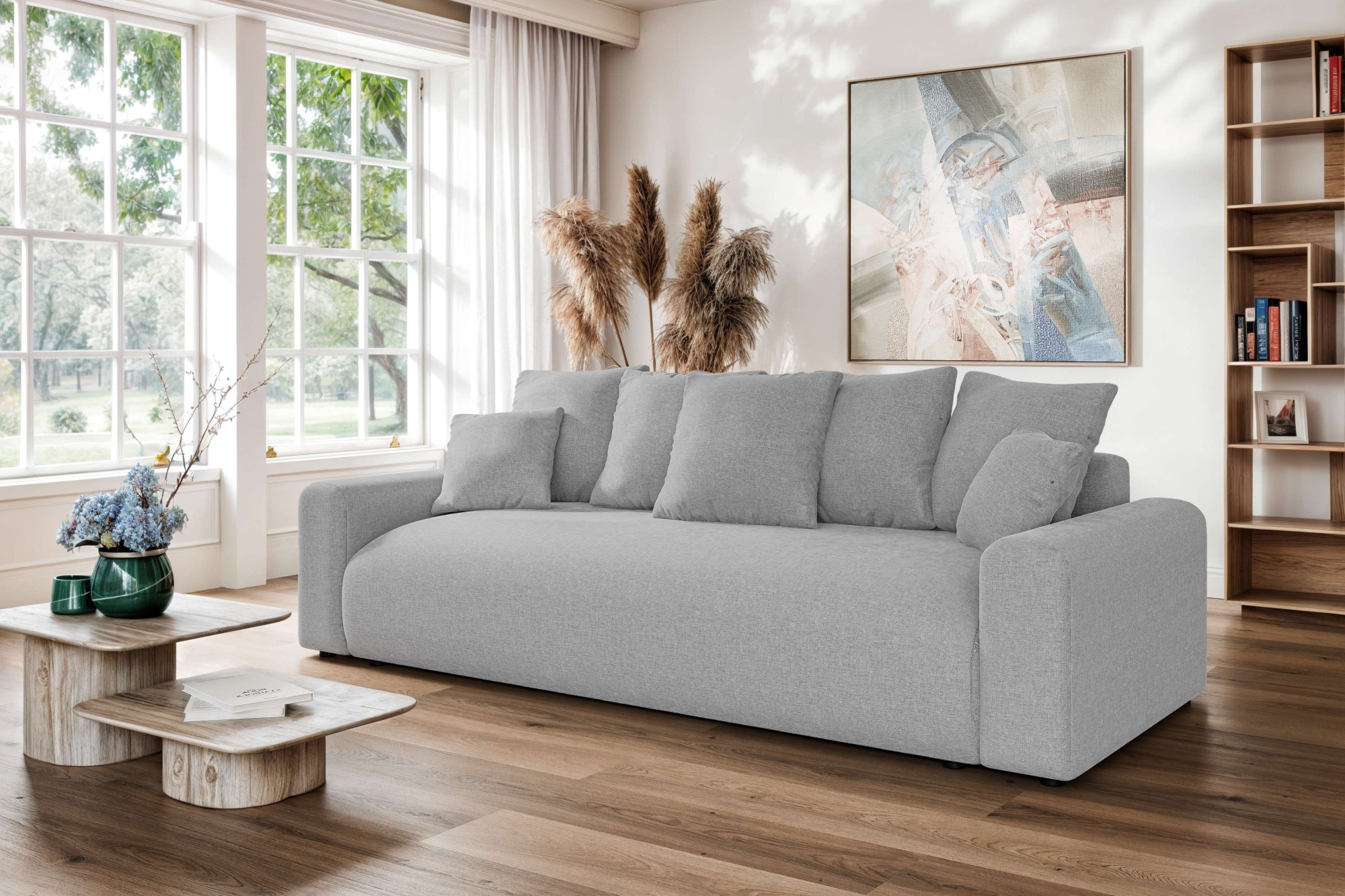 Home affaire Big-Sofa "LAKESIDE klein 3-Sitzer Schlafsofa mit Bettkasten, B günstig online kaufen