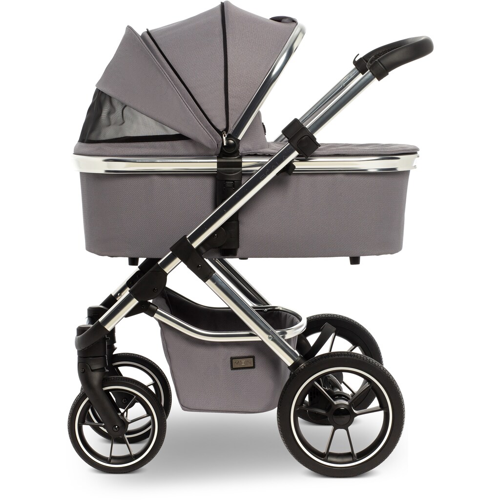 Moon Kombi-Kinderwagen »Scala, stone«, 15 kg, ; Kinderwagen