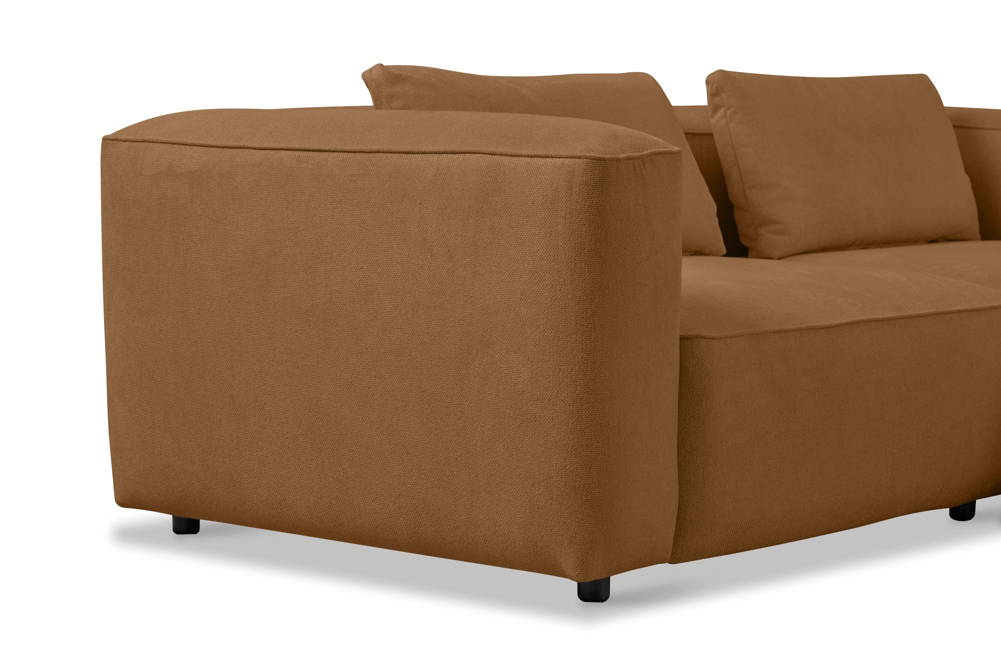 andas Ecksofa »Tvinnet«, Breite 228 cm, extra tiefe Sitzfläche, kubisches Sitzvergnügen