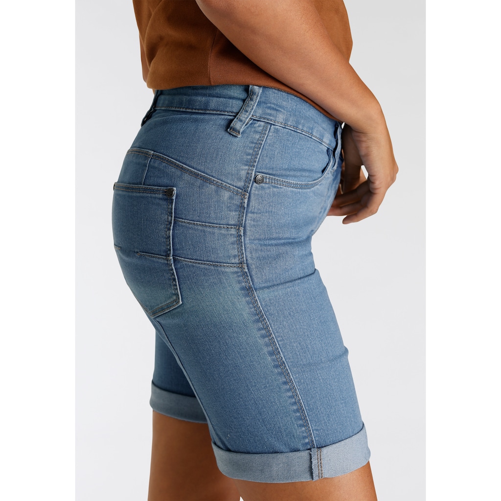 Arizona Jeansbermudas, High Waist