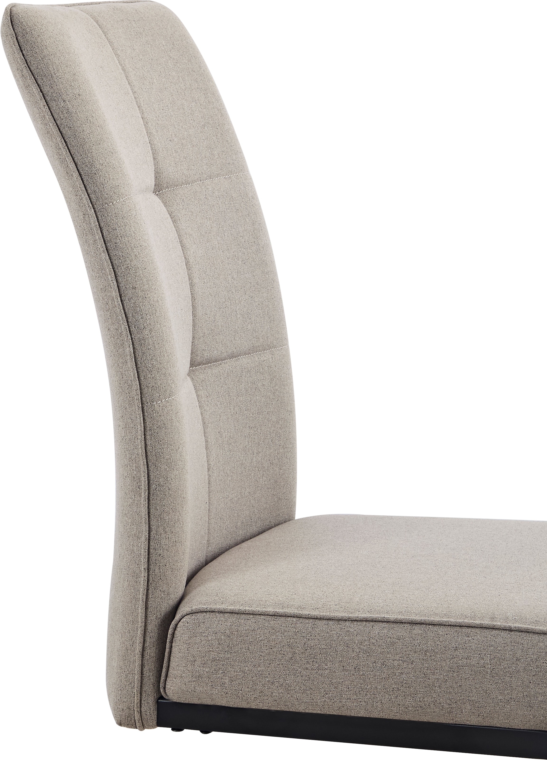 HELA Freischwinger »MALTA« (Set) 4 Stk.verschiedene Bezüge, Gestell Hochkant, Steppnähte