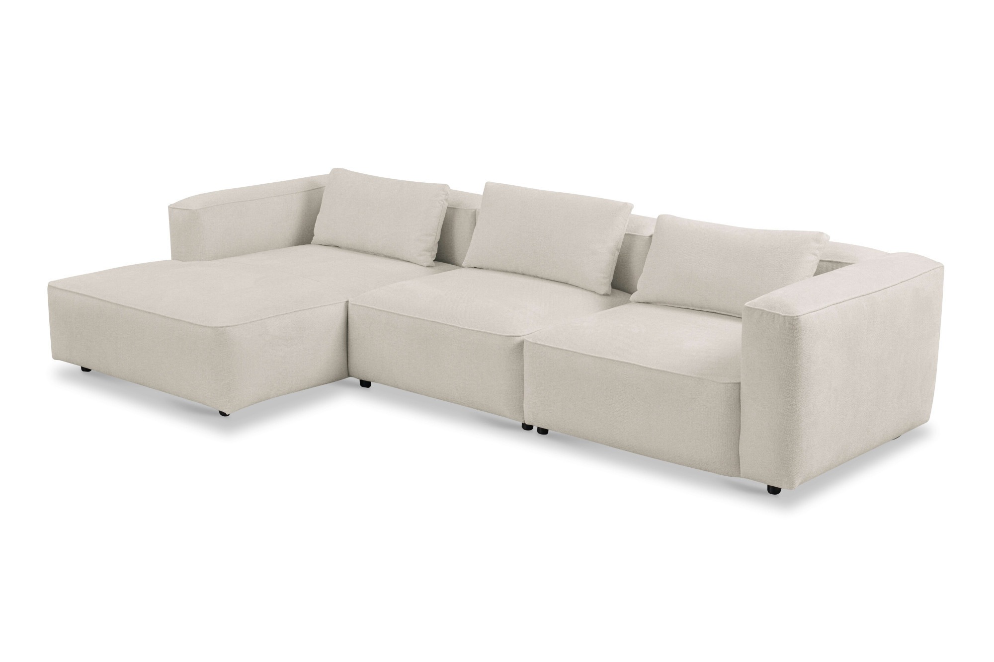 andas Ecksofa »Tvinnet«, Breite 317 cm, extra tiefe Sitzfläche, kubisches Sitzvergnügen