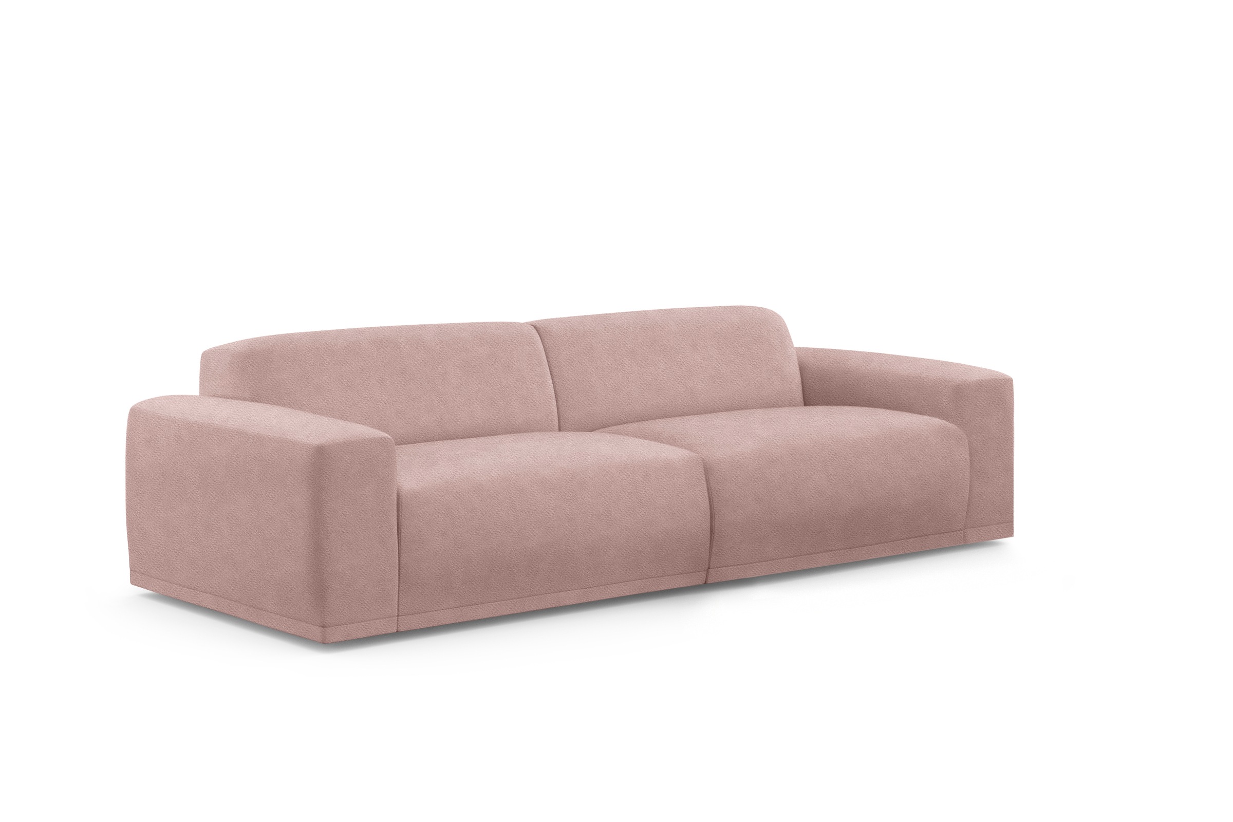 TRENDMANUFAKTUR Big-Sofa »Braga, mit hochwertigem Kaltschaum, Megasofa, in Cord erhältlich«, modernes Big-Sofa, Couch mit hohem Sitzkomfort, 254/72/107 cm (B/H/T)