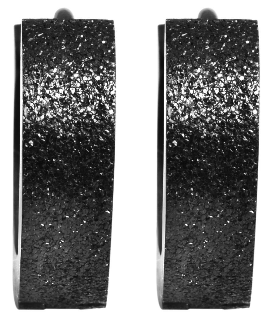 Adelia´s Paar Creolen »Neuheit 2025 - Damen Creolen aus mattem Edelstahl Ø 9 mm«