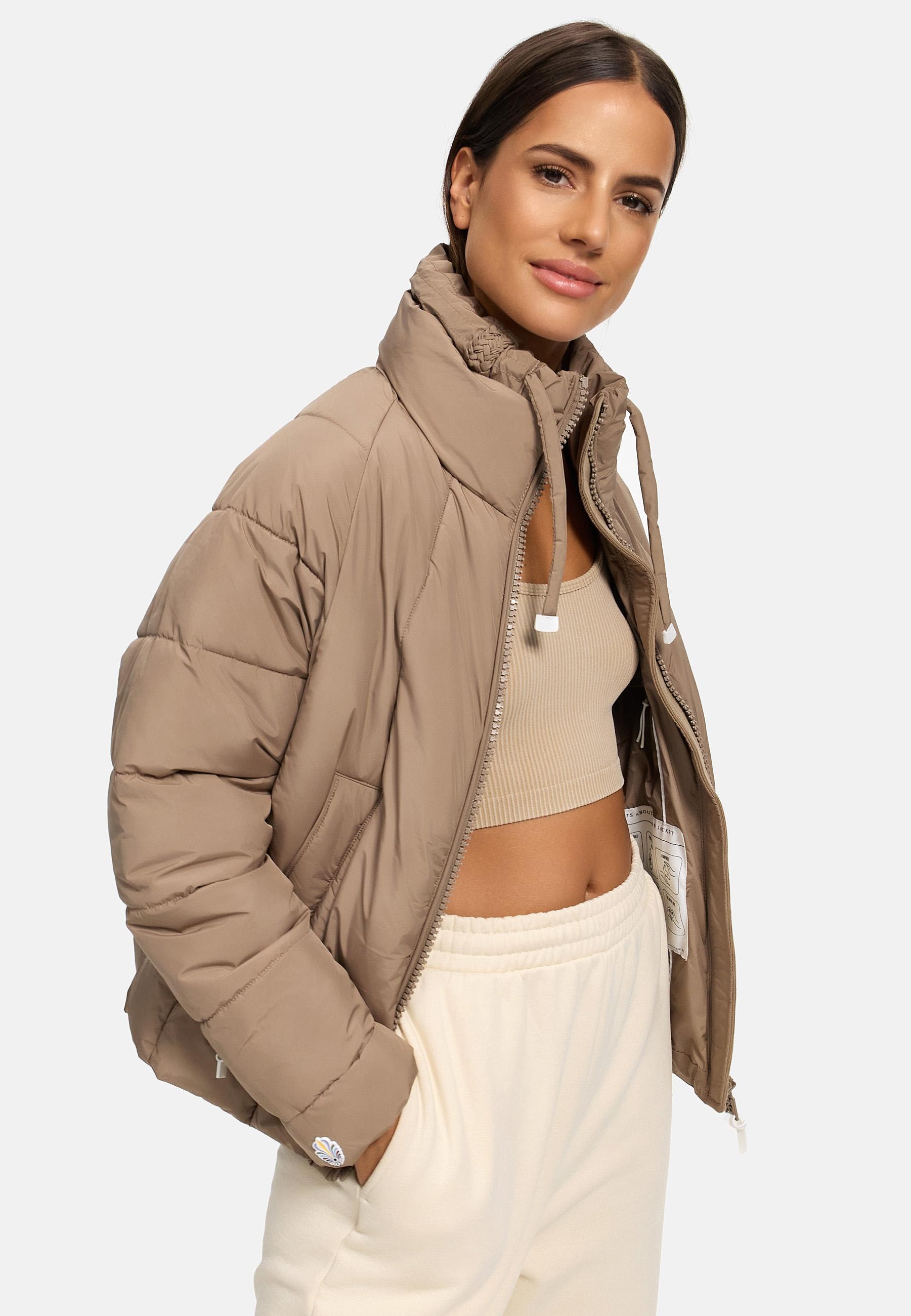Navahoo Steppjacke »Luftzauber 14«, ohne Kapuze, Nachhaltige gesteppte Damen Übergangsjacke