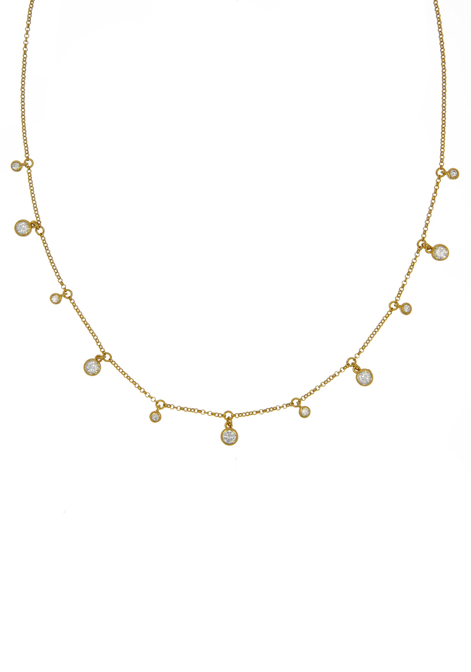 Firetti Kette mit Anhänger mit Zirkonia (synth.)