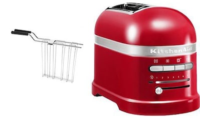 Toaster »Artisan 5KMT2204EER EMPIRE ROT«, 2 kurze Schlitze, für 2 Scheiben, 1250 W,...