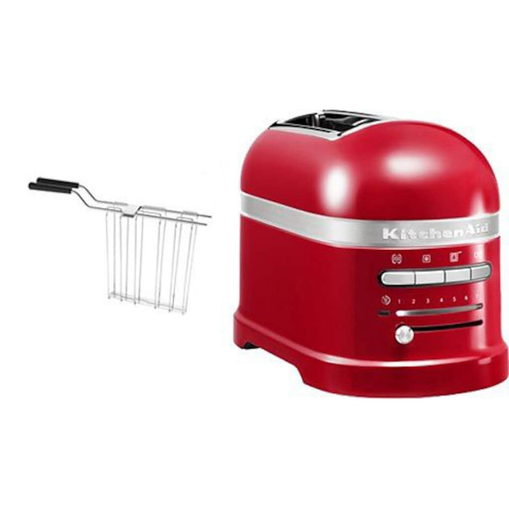 KitchenAid Toaster »Artisan 5KMT2204EER EMPIRE ROT«, 2 kurze Schlitze, für 2 Scheiben, 1250 W