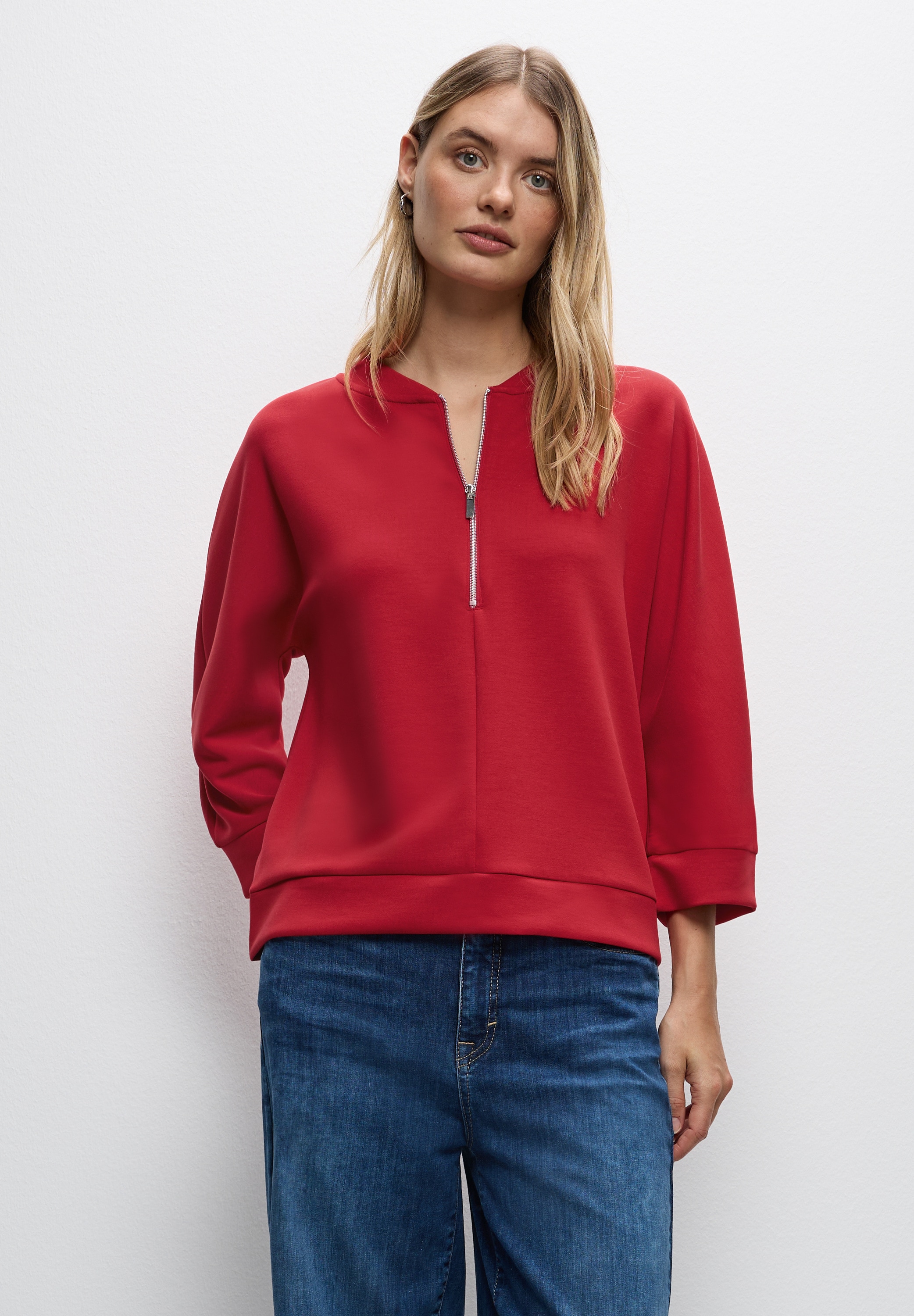 STREET ONE 3/4-Arm-Shirt, mit 3/4 Ärmeln günstig online kaufen