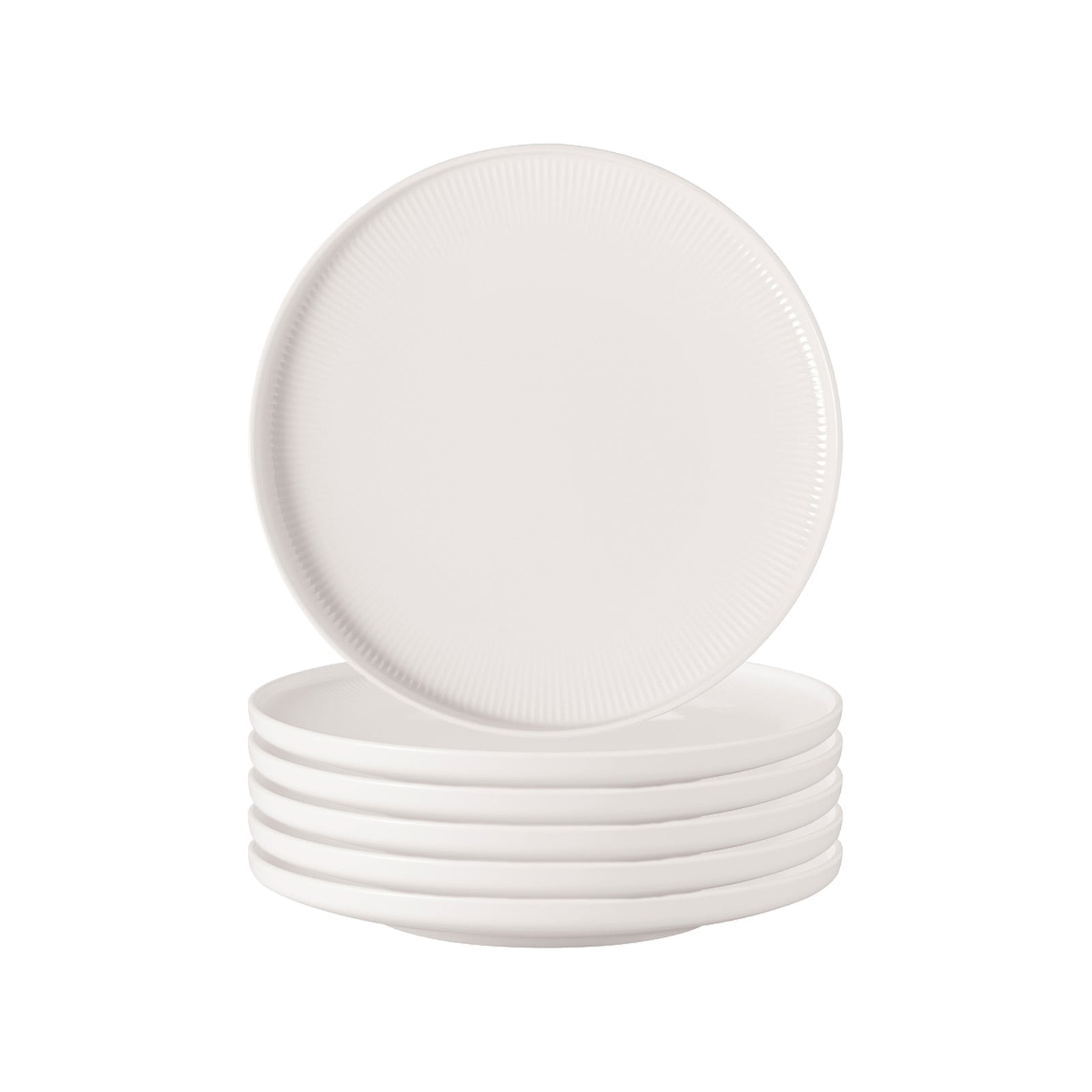 Villeroy & Boch Frühstücksteller "Frühstücksteller Afina ø 22 cm 6er Set weiß"