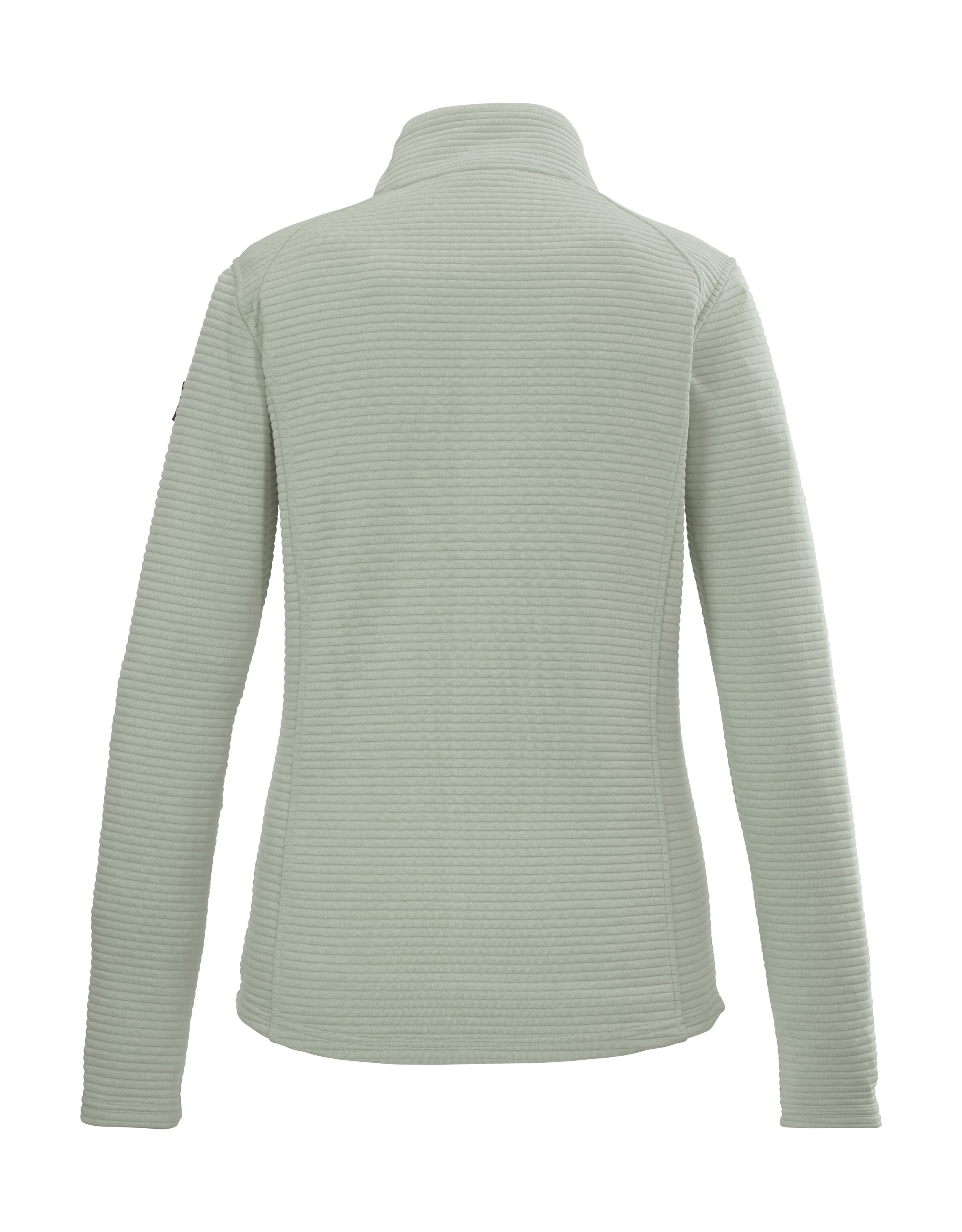 Killtec Strickjacke »KOS 24 WMN FLX JCKT«, Damenjacke mit Comfort-Stretch und Kinnschutz, seitliche Taschen