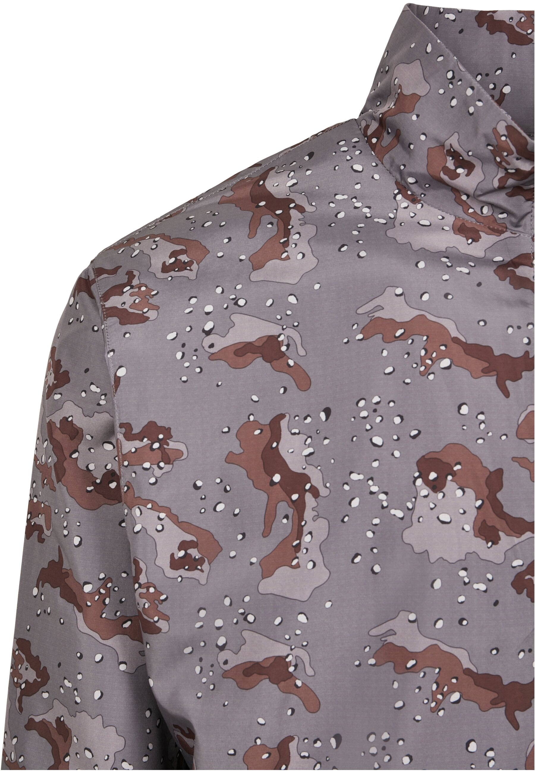 URBAN CLASSICS Anorak »Urban Classics Herren Camo Track Jacket«, (1 St.), ohne Kapuze