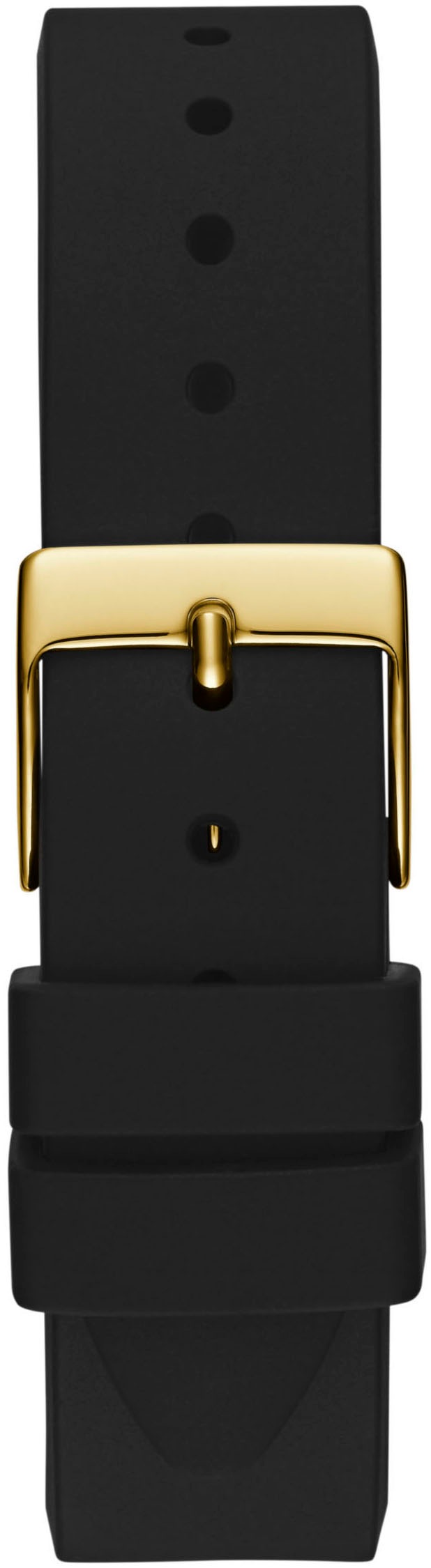 Guess Quarzuhr »STARSTRUCK«, Armbanduhr, Damenuhr, Silikonarmband, Mineralglas, analog