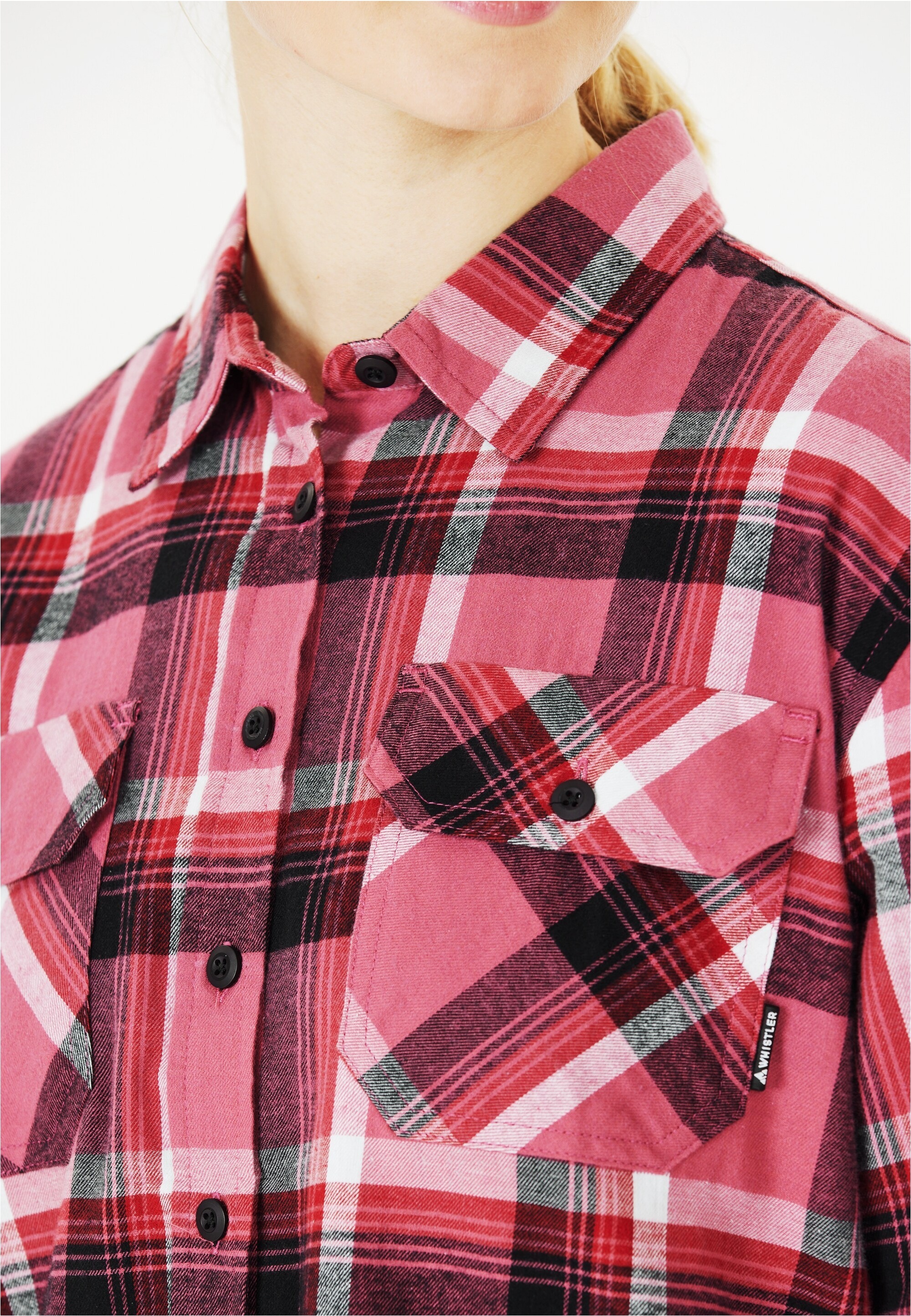 WHISTLER Fleeceshirt »Christer«, aus weichem Baumwollmaterial