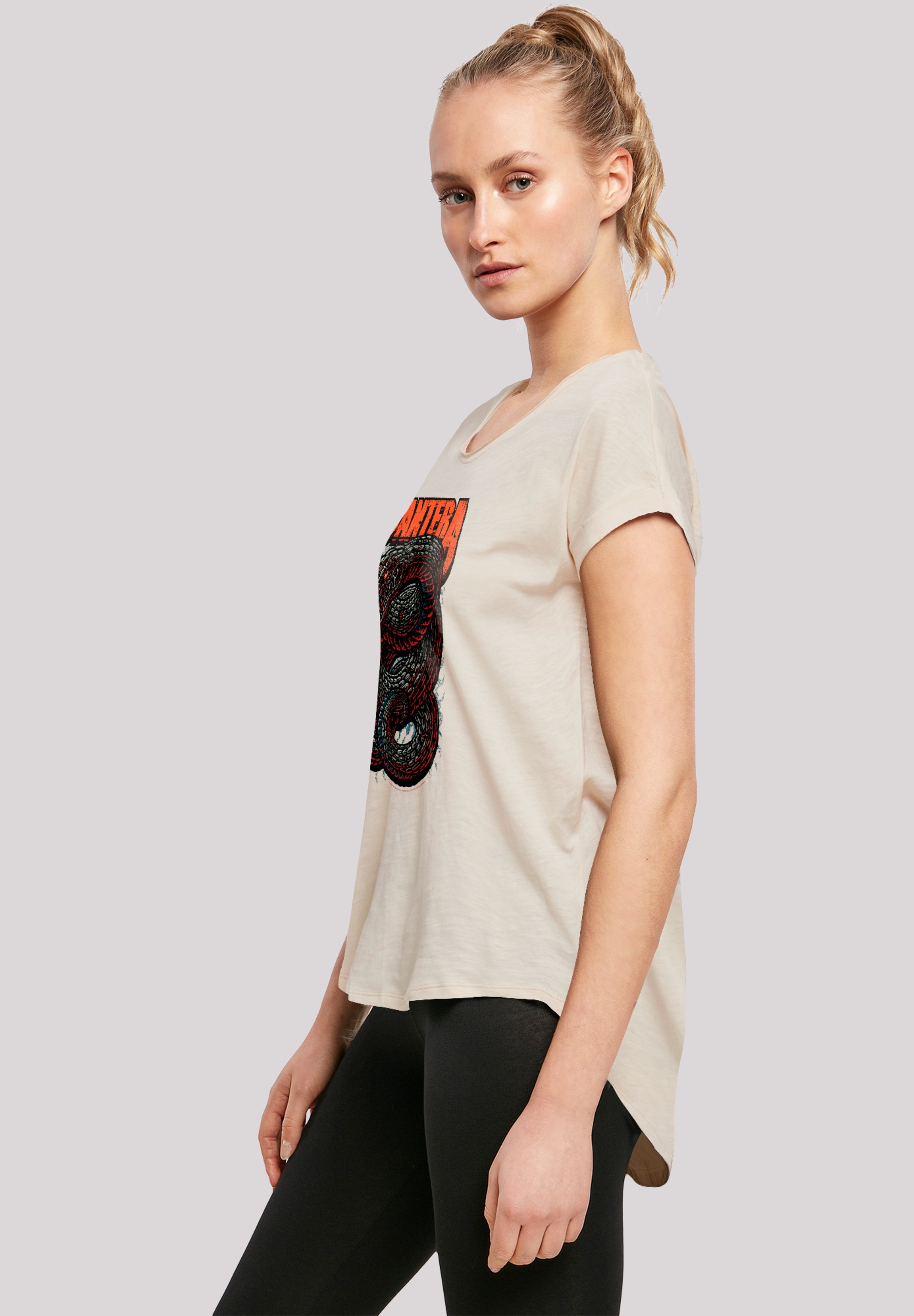 F4NT4STIC T-Shirt »Pantera Venomous Snake«, Premium Qualität