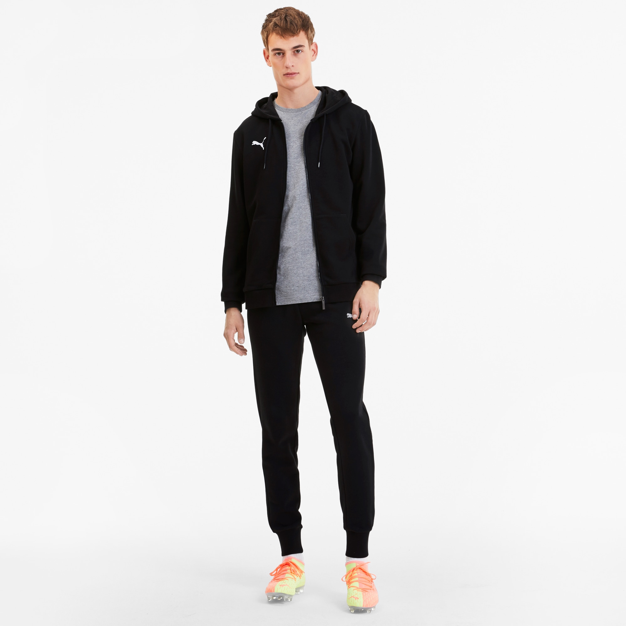 PUMA Kapuzensweatshirt »TEAMGOAL 23 CASUALS HOODED JACKET«