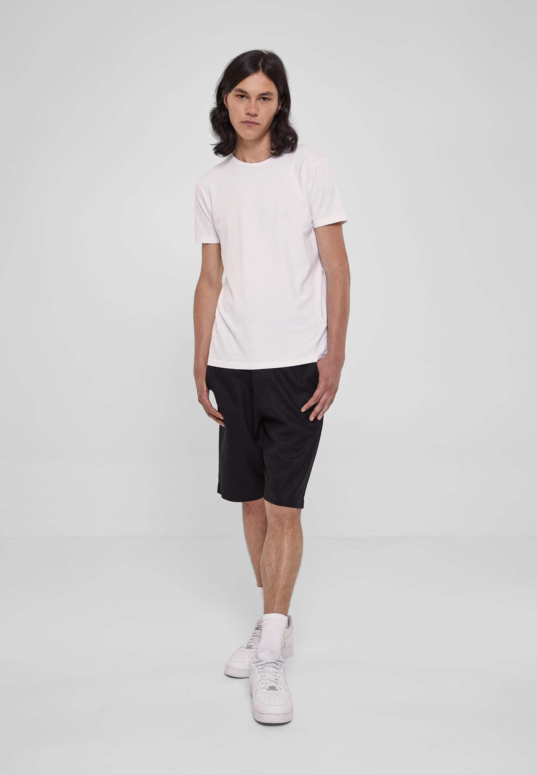 URBAN CLASSICS Shorts »Urban Classics Herren Cotton Linen Shorts«, (1 tlg.)
