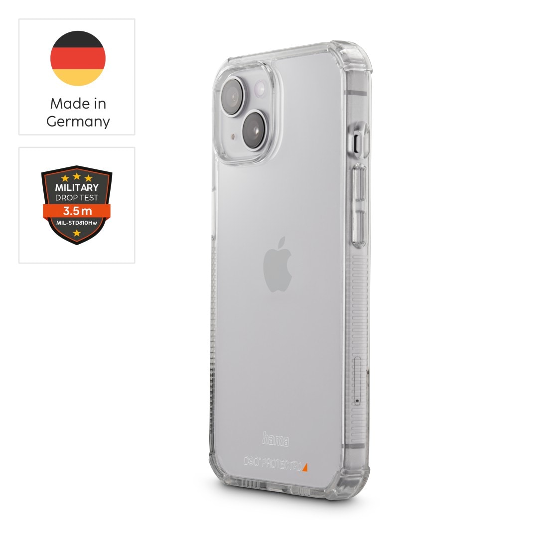 Hama Smartphone-Hülle »Handyhülle „Extreme Protect“ für iPhone 13 (stoßfest, sturzsicher)«, iPhone 13