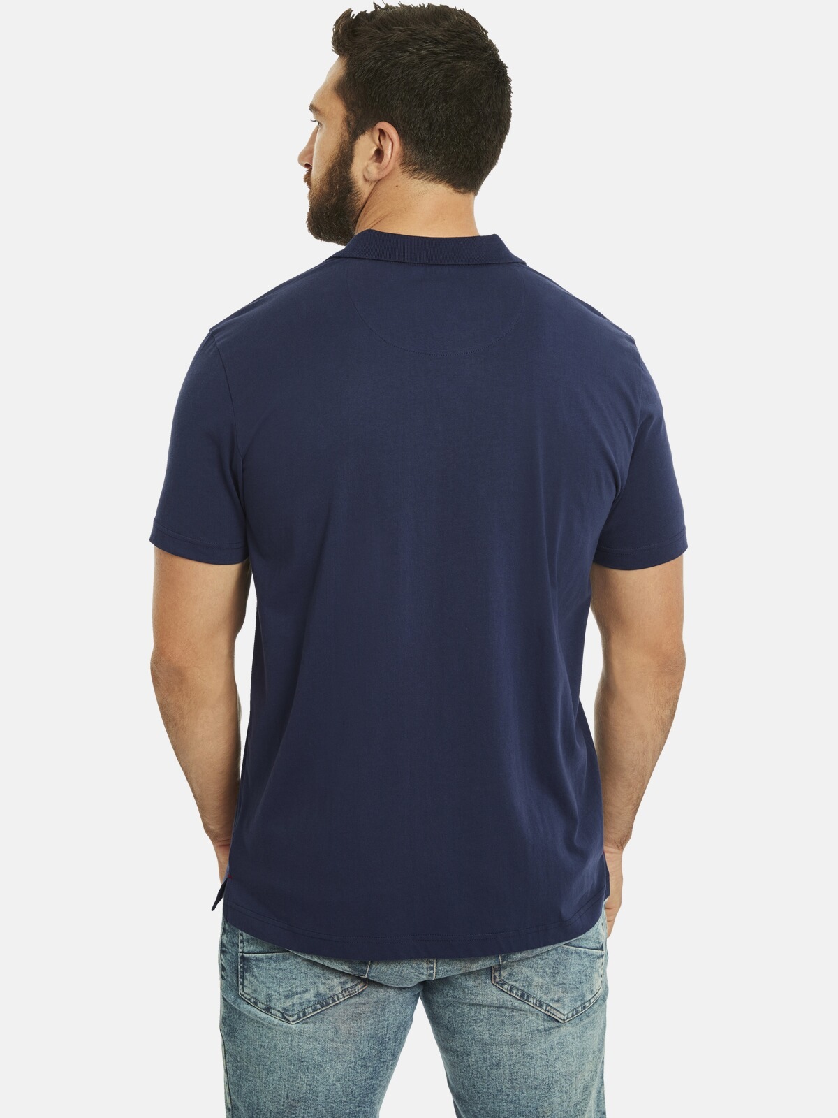 Jan Vanderstorm Poloshirt »Doppelpack Poloshirt DAGFINN«, (2 tlg.), in zwei Farben