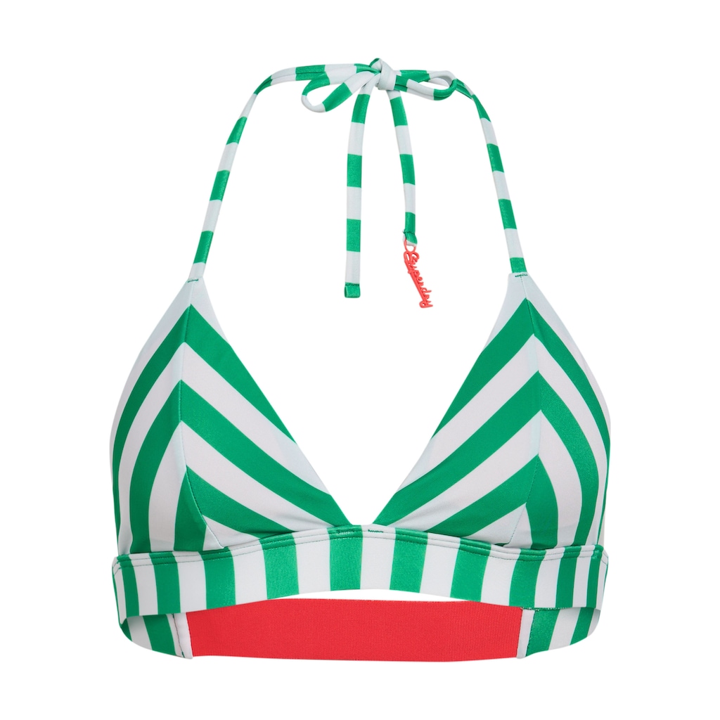 Superdry Triangel-Bikini-Top »STRIPE TRIANGLE BIKINI TOP«